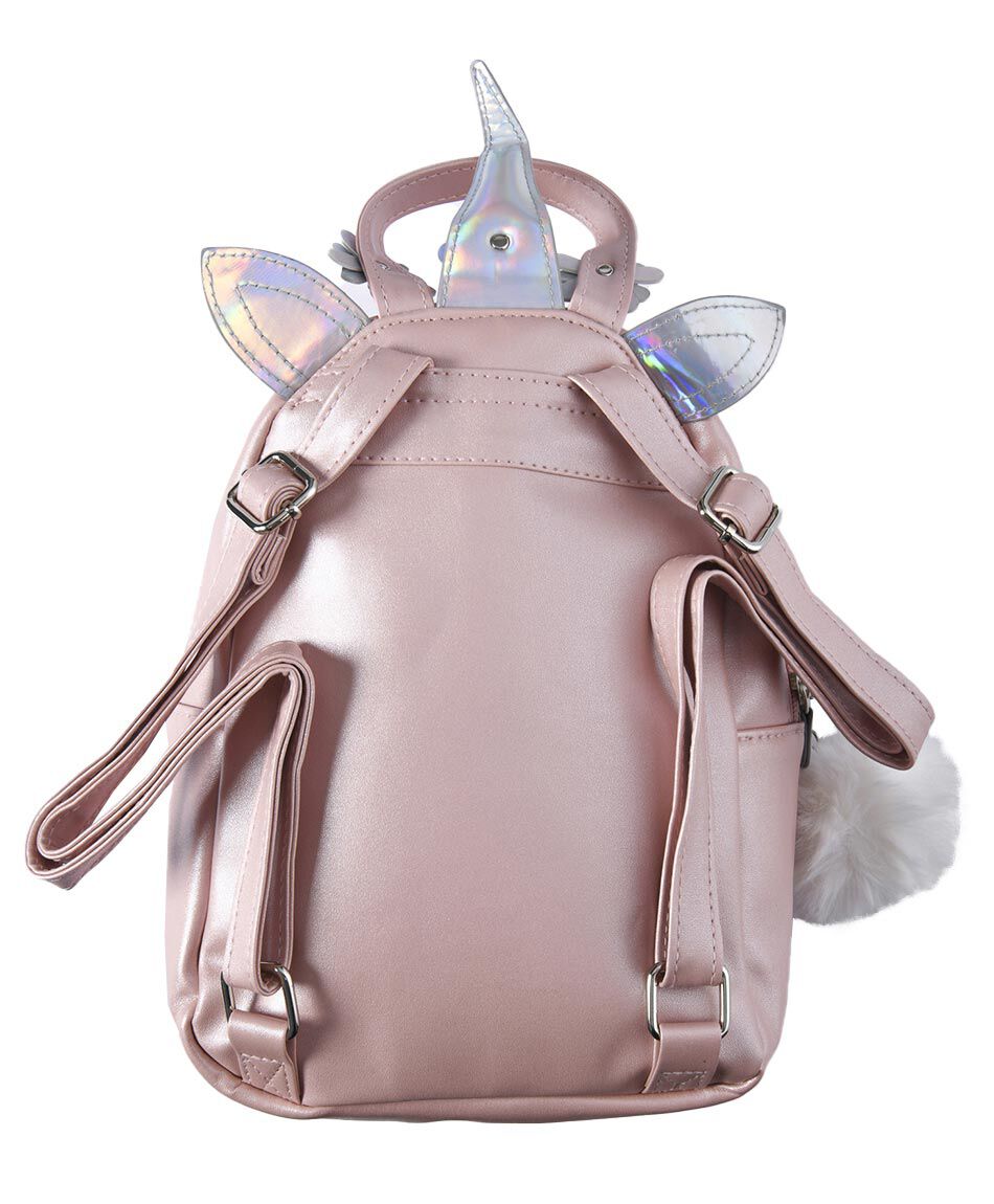 Mochila unicornio pomp&oacute;n