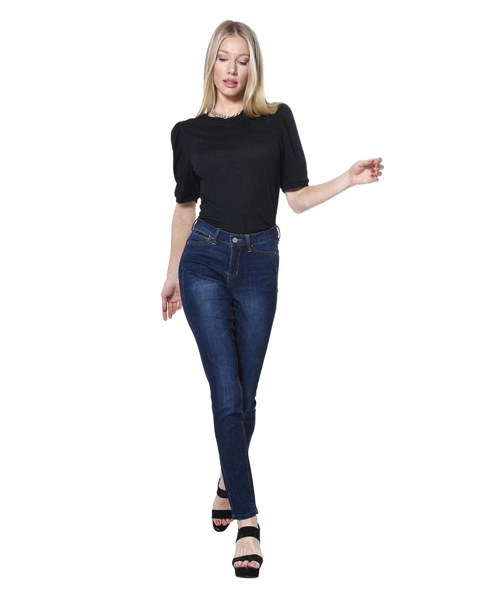 Jeans aplicacion strass Jeans aplicacion strass