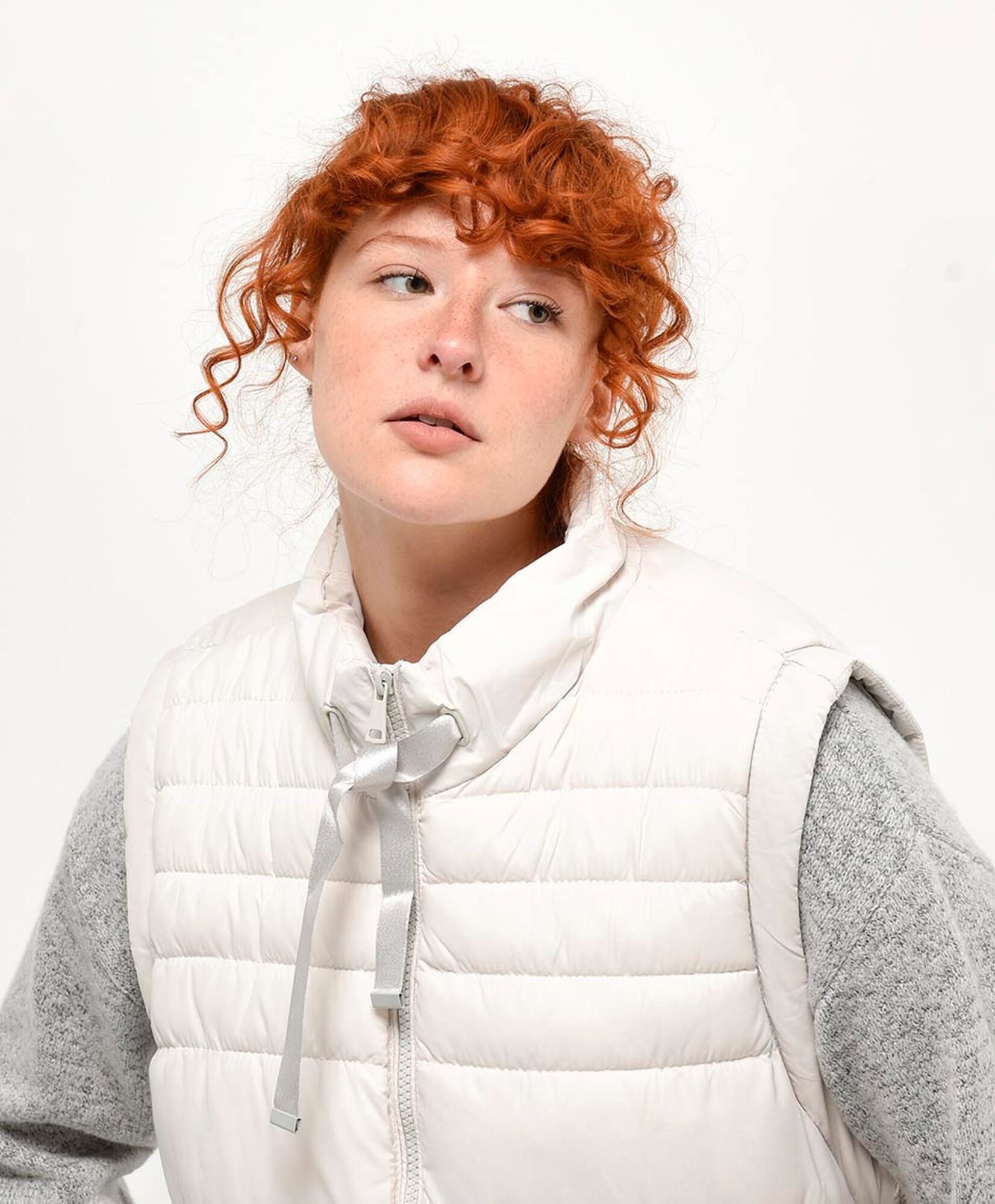 Parka mujer acolchada sin mangas Parka mujer acolchada sin mangas