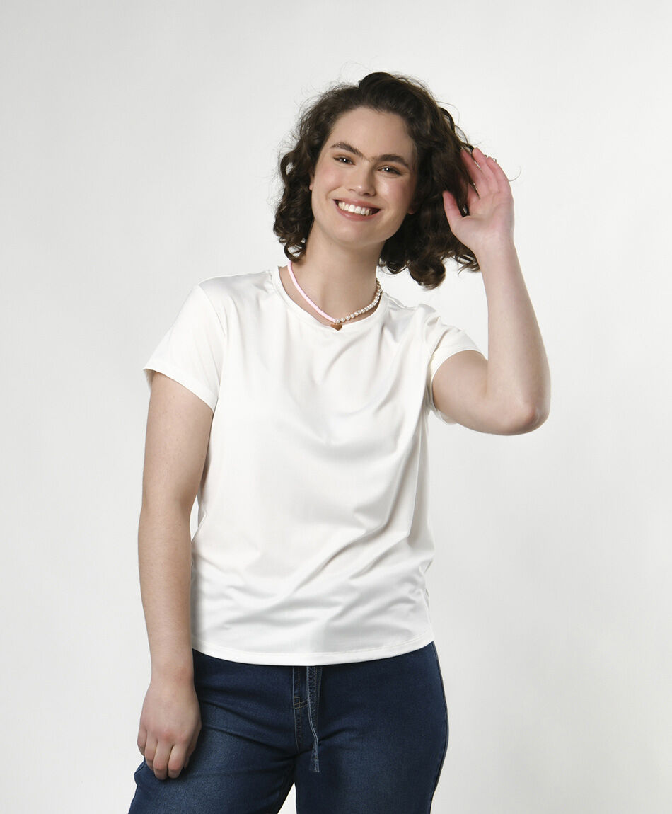 Polera mujer lisa