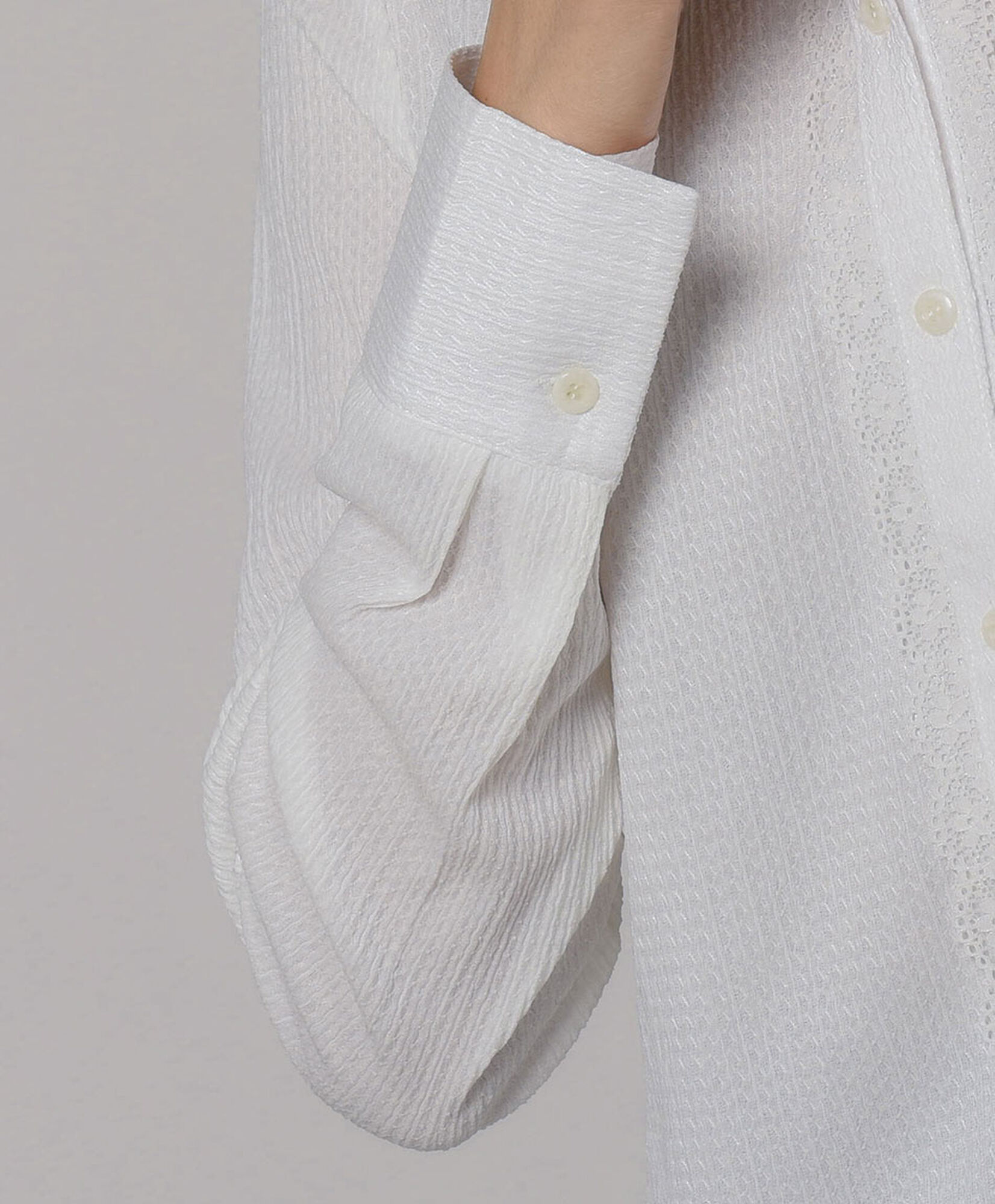 Blusa mujer encaje botones Blusa mujer encaje botones