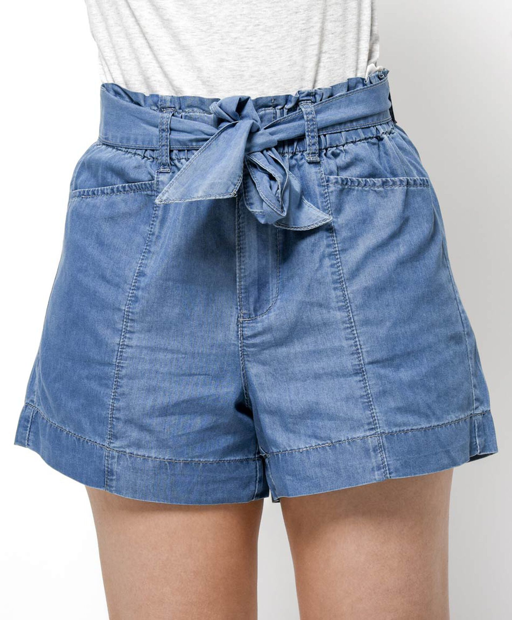 Short mujer tencel lazo Short mujer tencel lazo