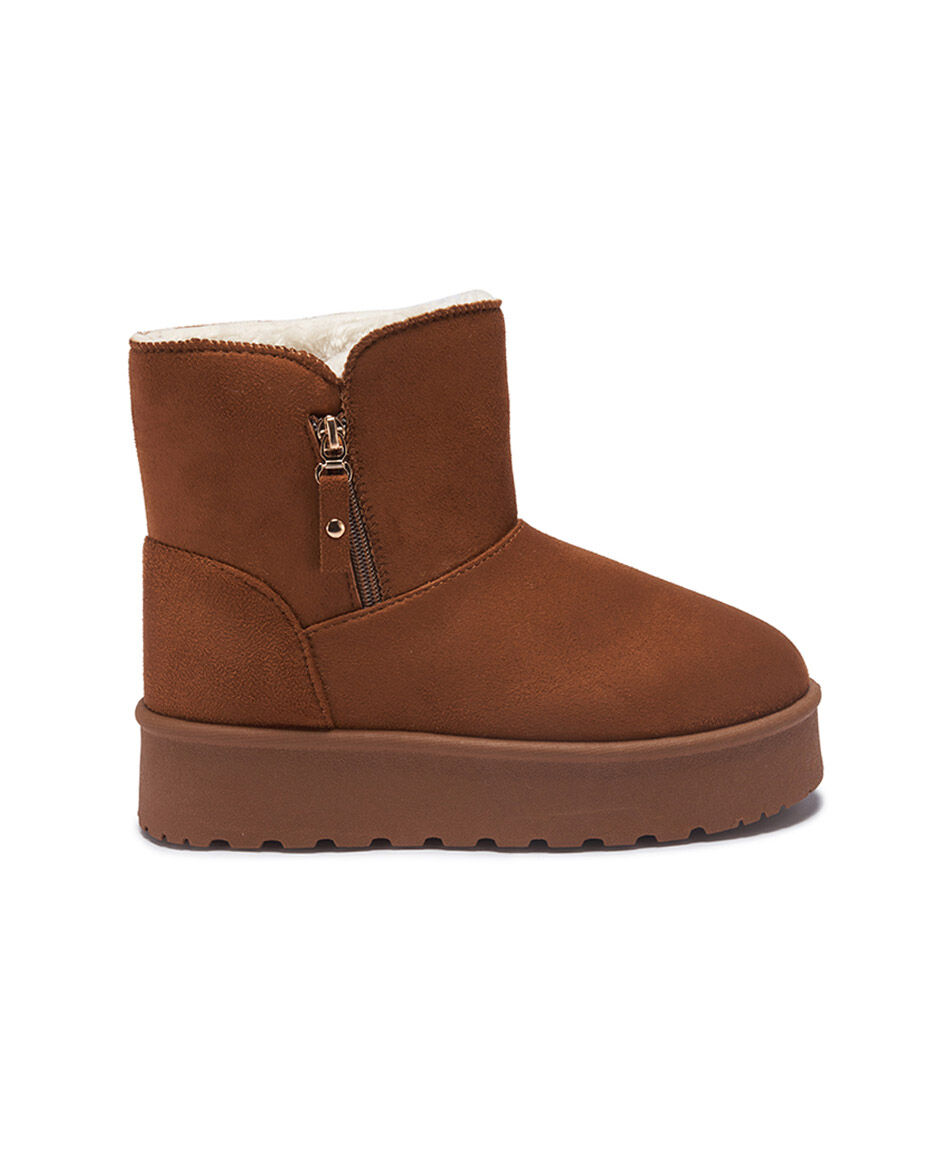 Bota mujer comfy cierre