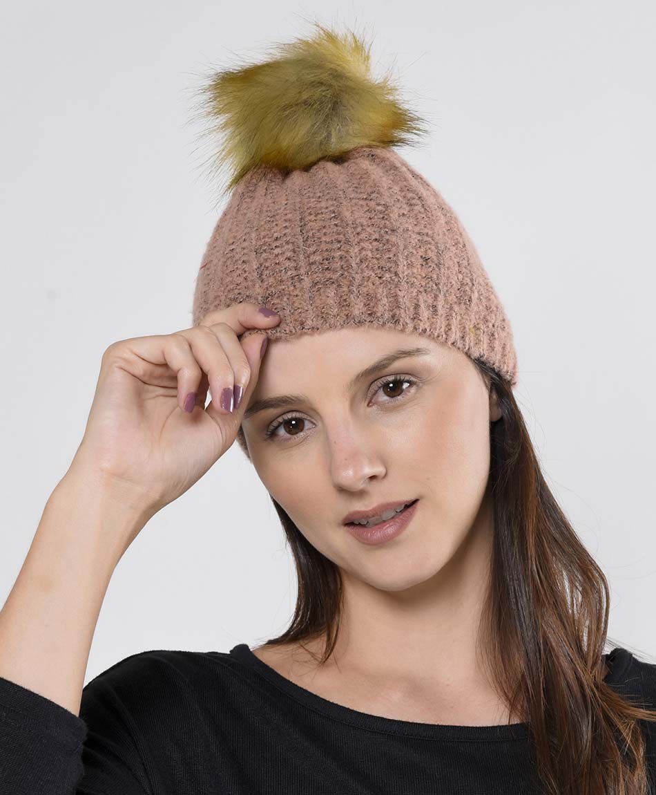 Gorro mujer tejido liso
