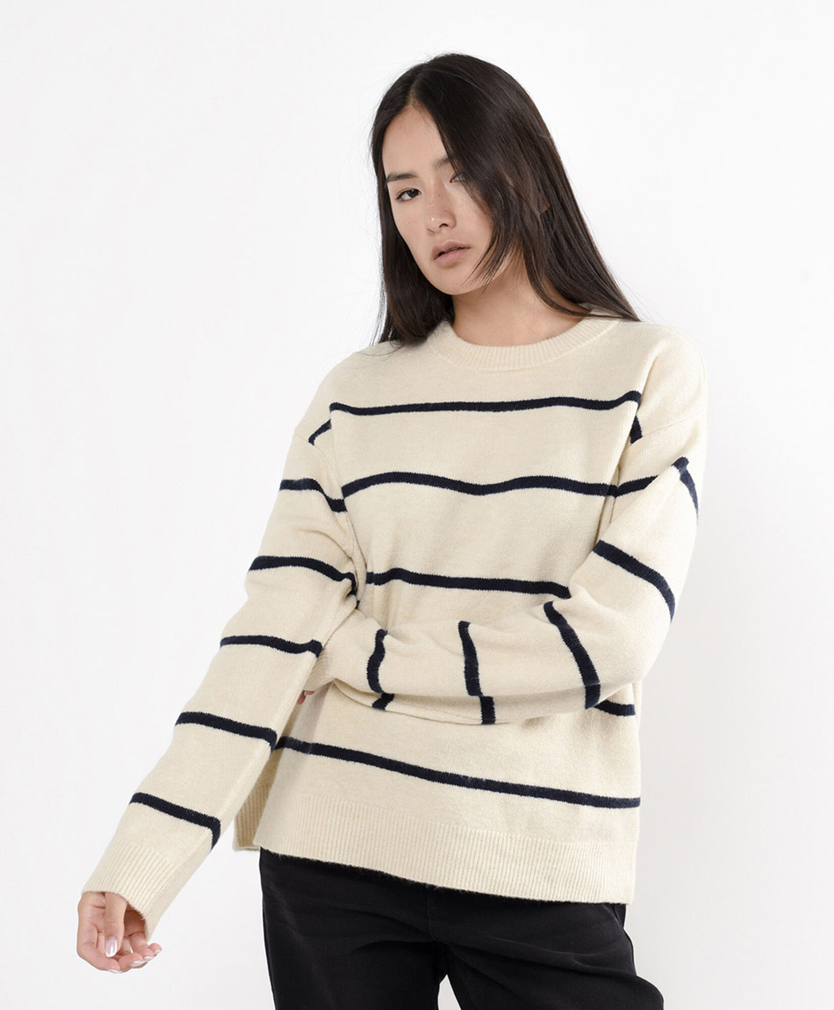 Sweater mujer listado Sweater mujer listado