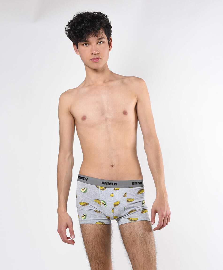 B&oacute;xer 2 piezas estampado