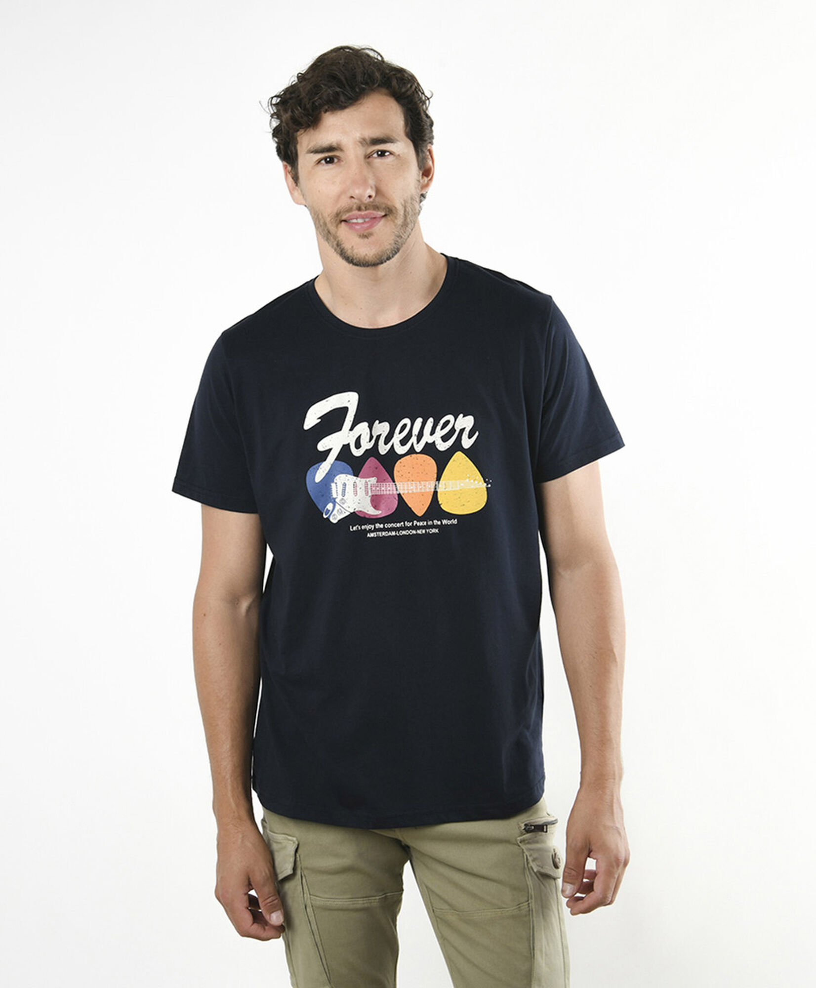Polera hombre forever Polera hombre forever