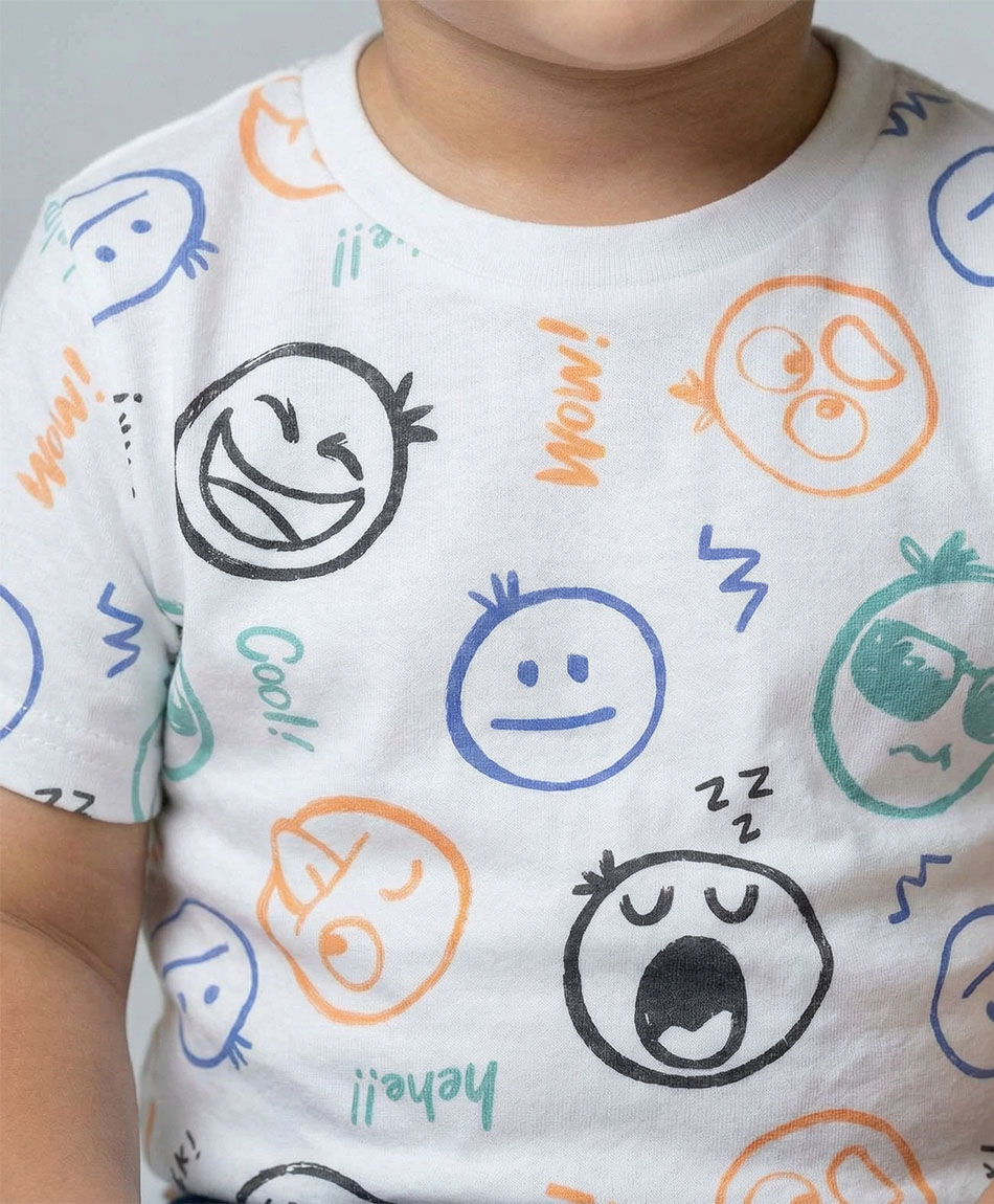 Polera beb&eacute; caritas