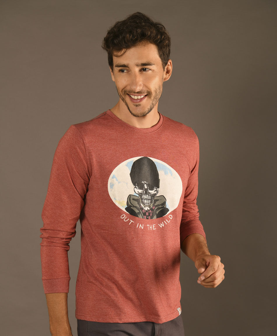Polera estampada