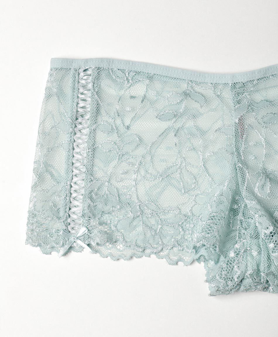 Pantaleta mujer cintas encajes