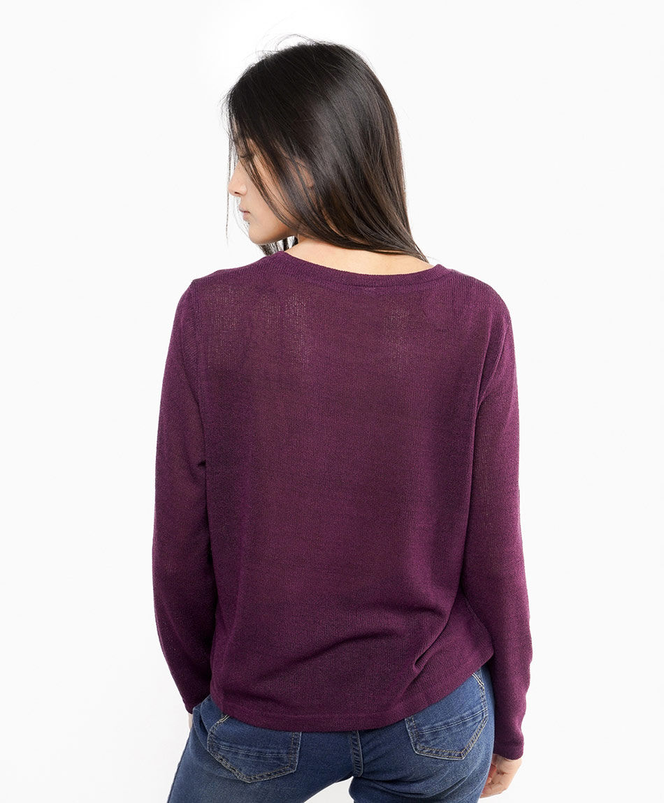 Polera mujer tejida light