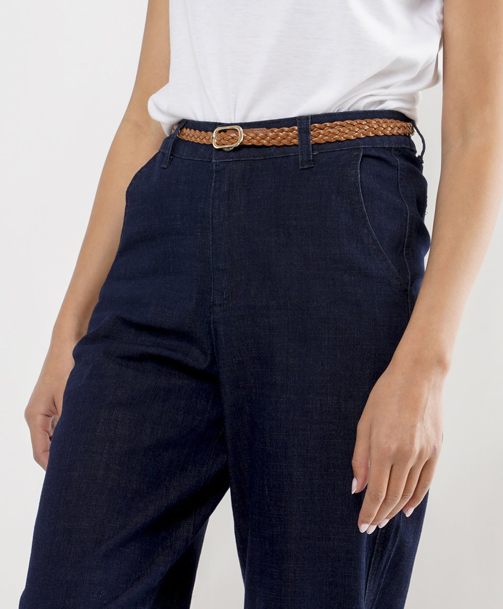 Pantalón mujer light cinturón Pantalón mujer light cinturón