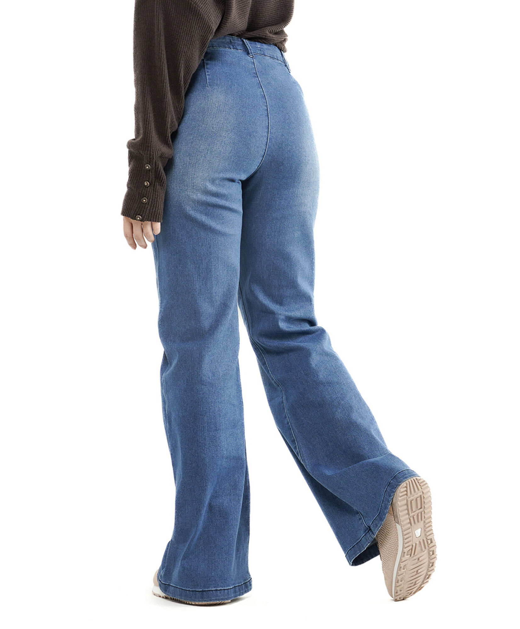 Jeans mujer bolsillo lateral wide Jeans mujer bolsillo lateral wide