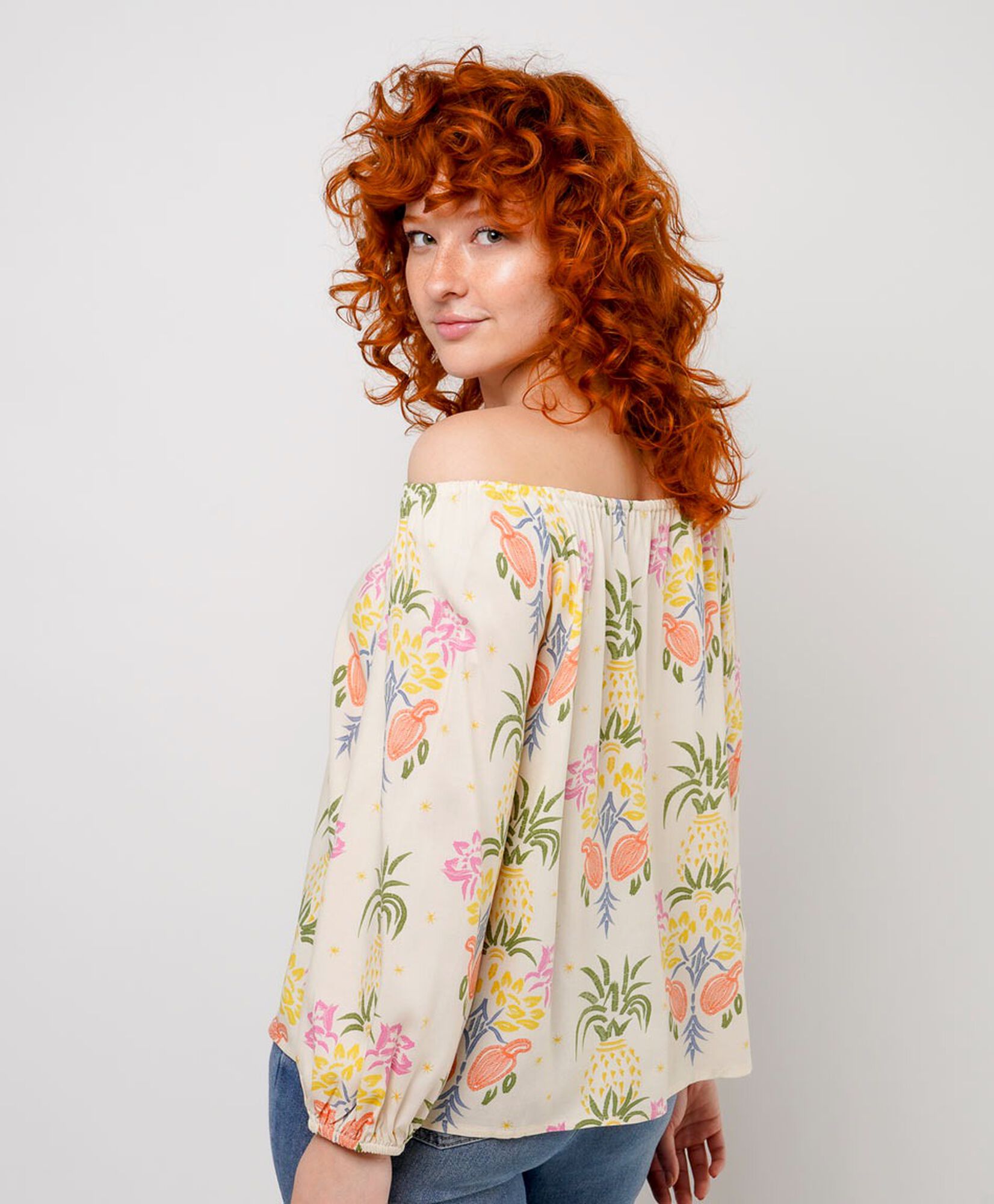 Blusa mujer piñas Blusa mujer piñas