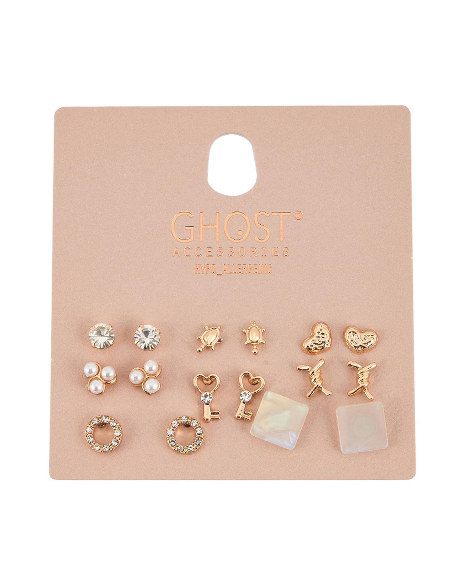 Set 8 aros mujer dorados Set 8 aros mujer dorados