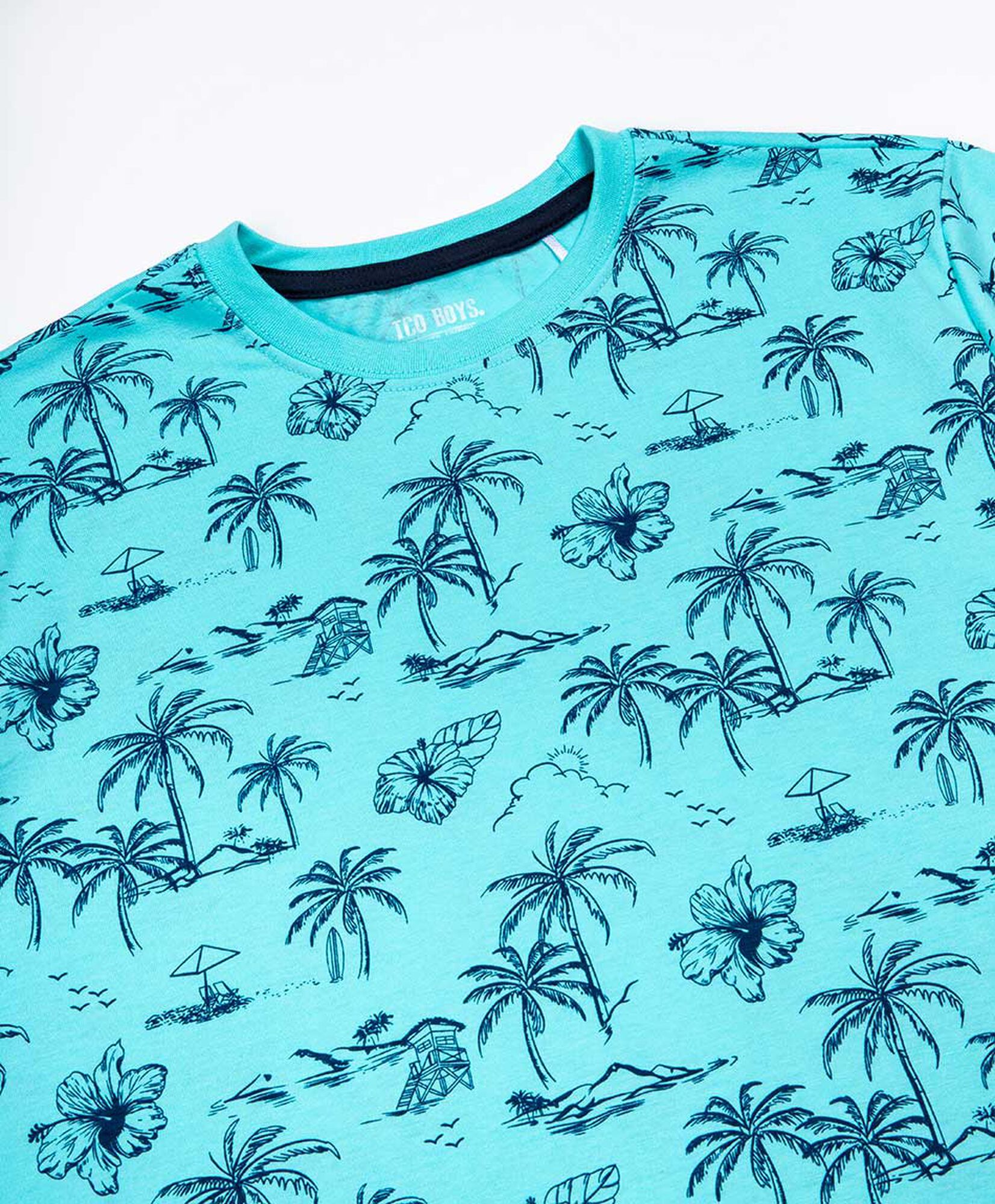 Polera niño palmeras Polera niño palmeras