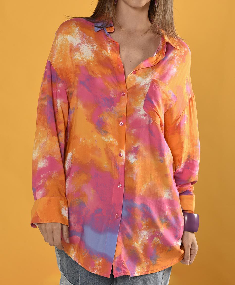 Blusa manga larga