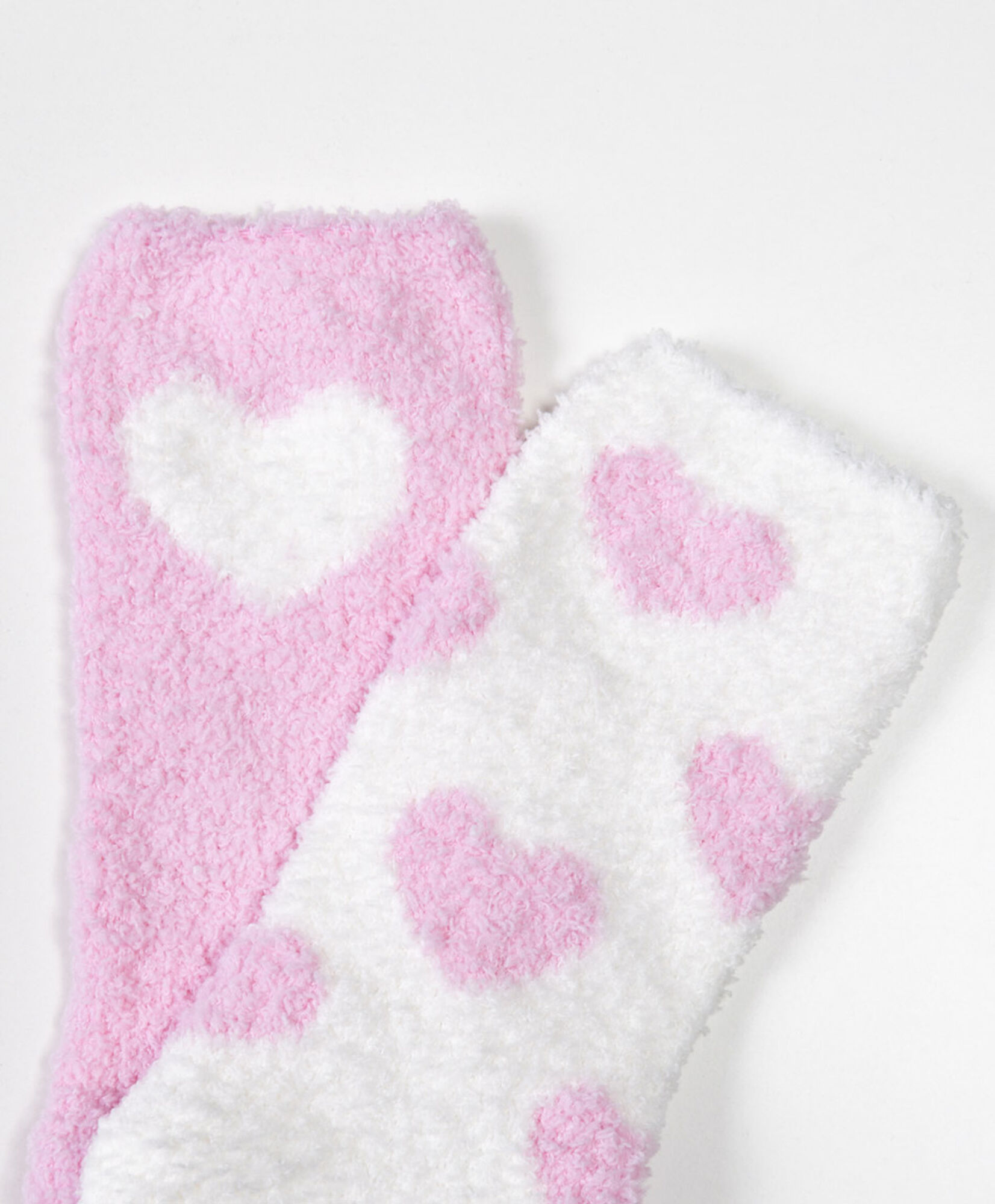 Pack 2 calcetines mujer gruesos corazón Pack 2 calcetines mujer gruesos corazón