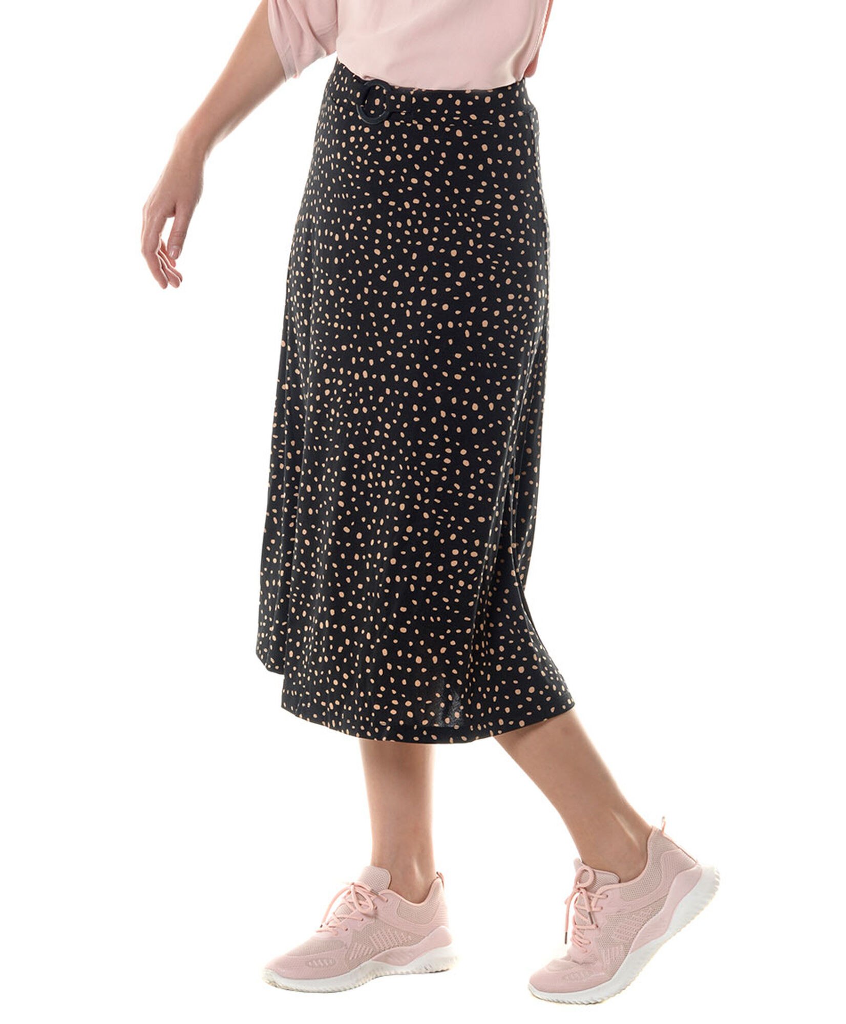 Falda midi estampada Falda midi estampada