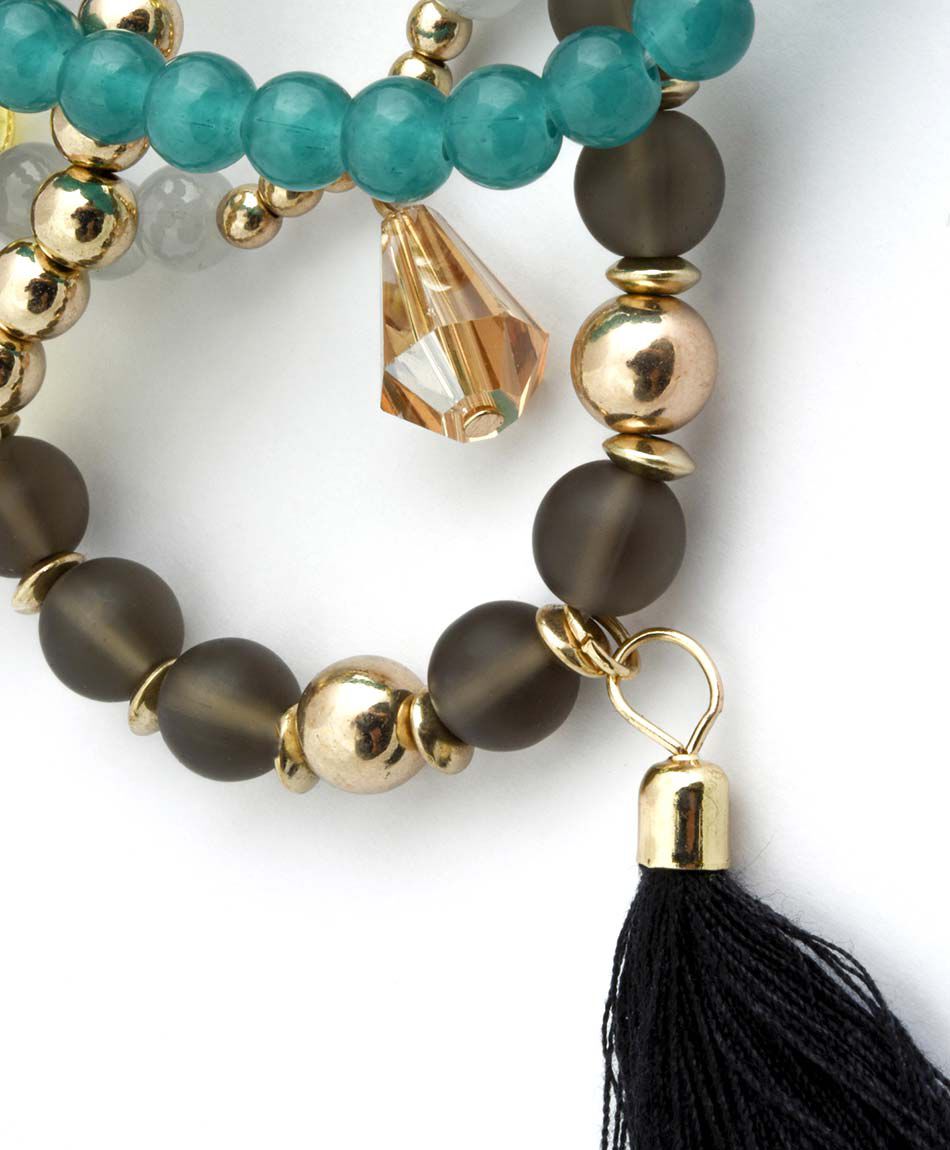 Pulsera elasticada 4 piezas
