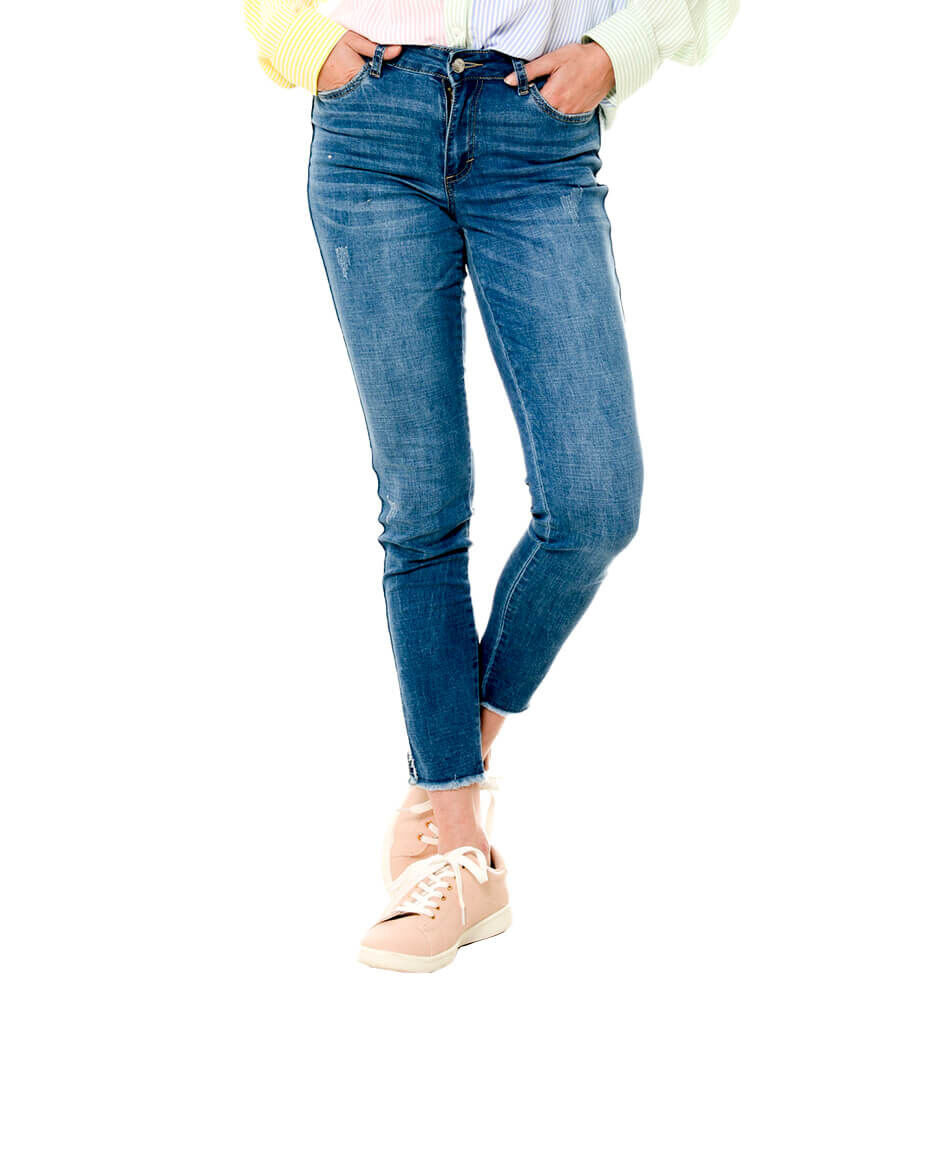Jeans desflecado