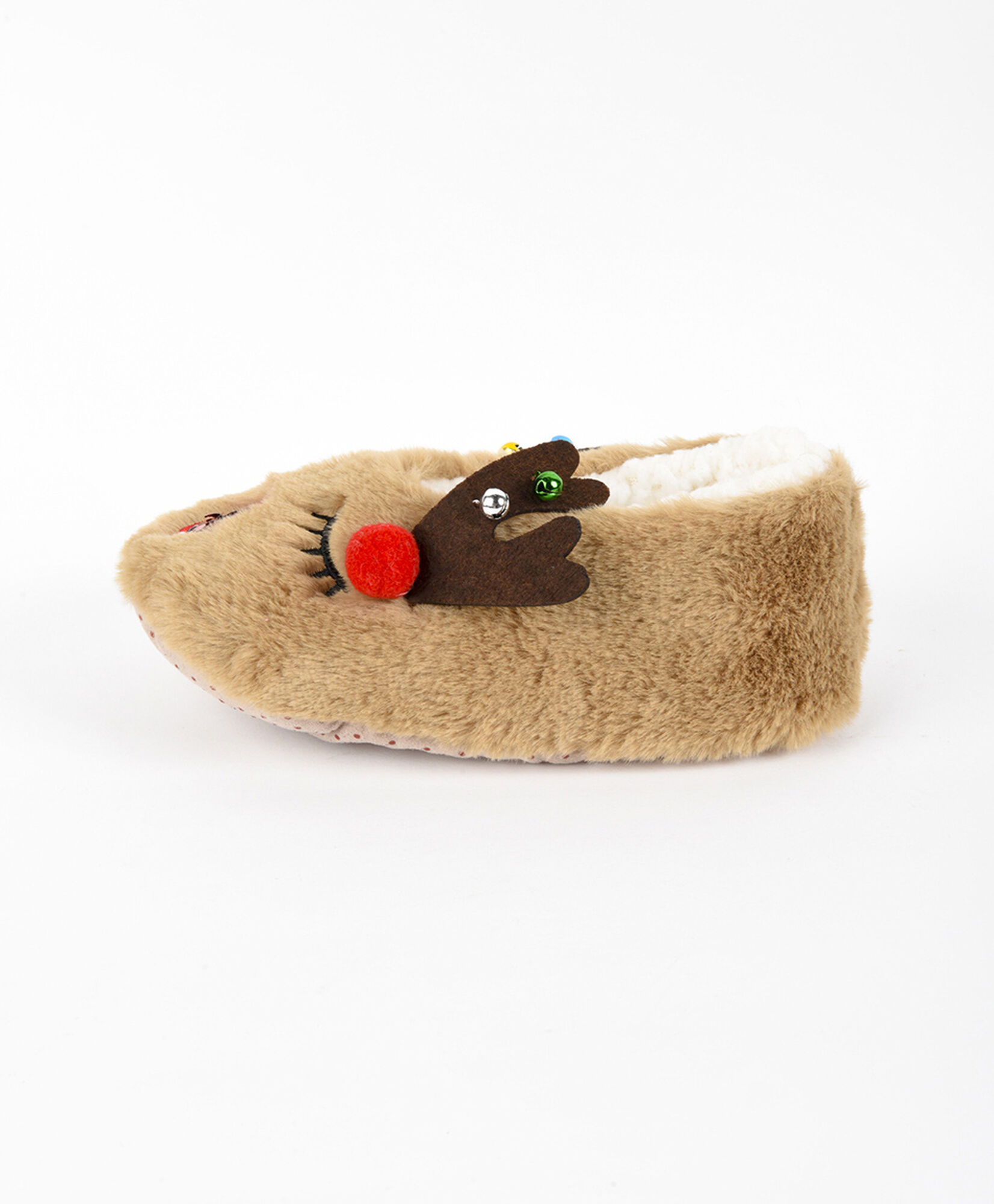 Pantufla infantil navidad reno Pantufla infantil navidad reno