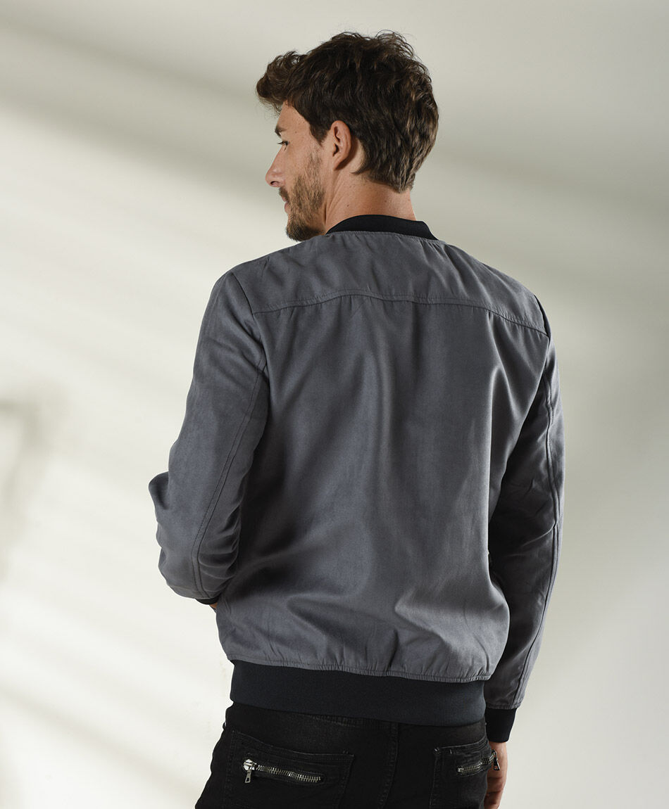 Chaqueta eco gamuza