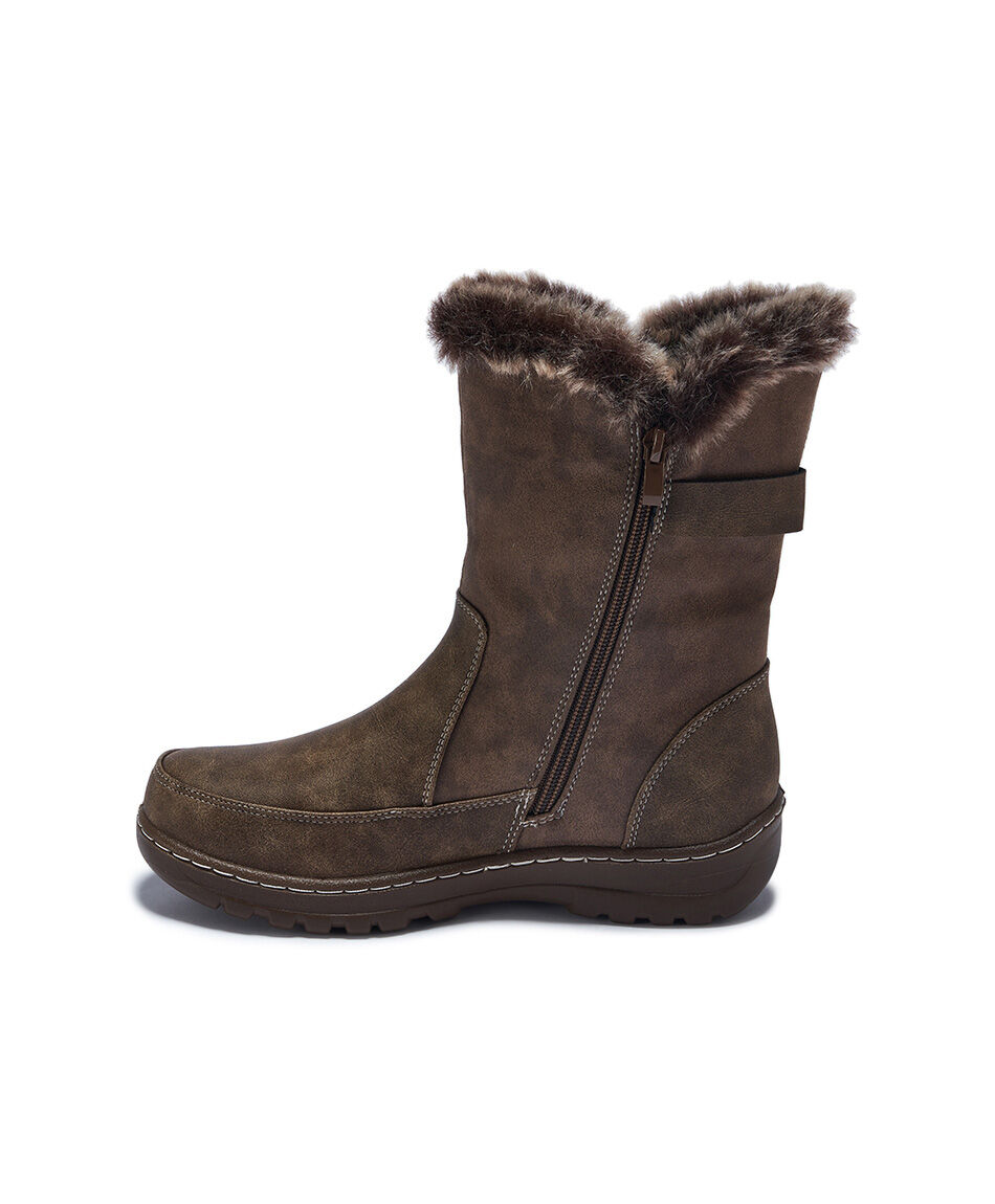Bota mujer apache larga brown