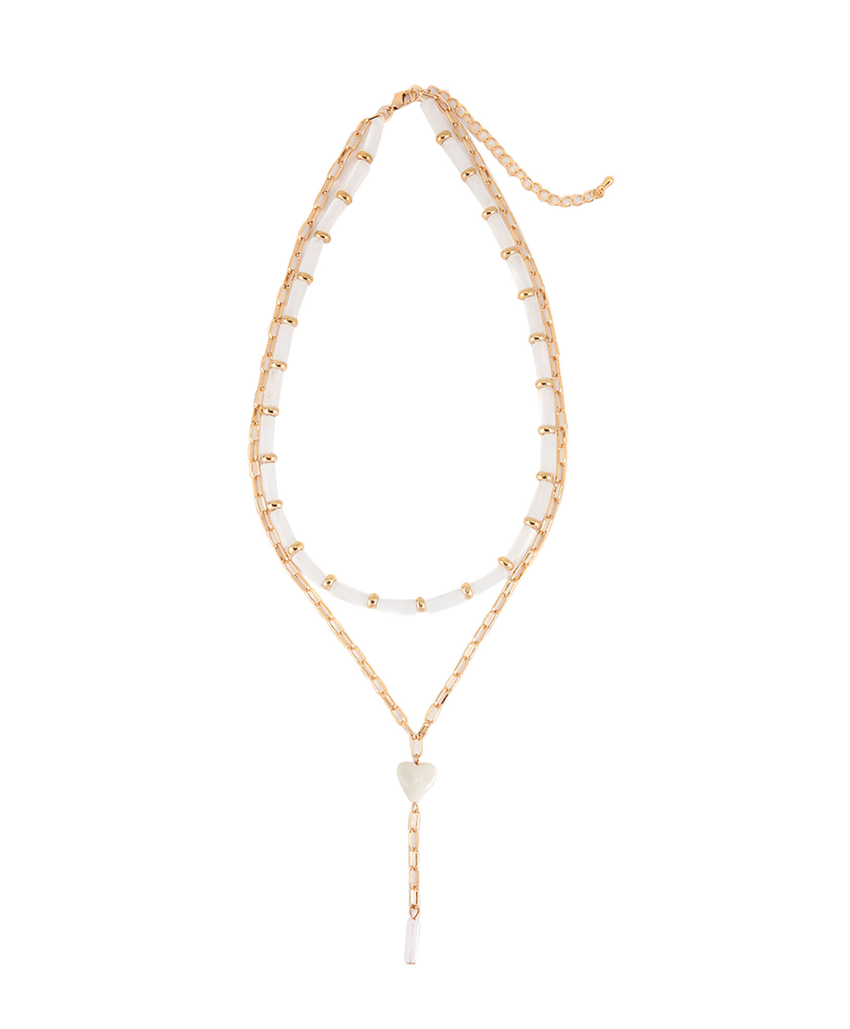Collar mujer doble corazón Collar mujer doble corazón