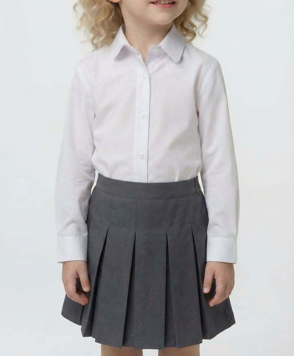 Blusa escolar blanca cl&aacute;sica
