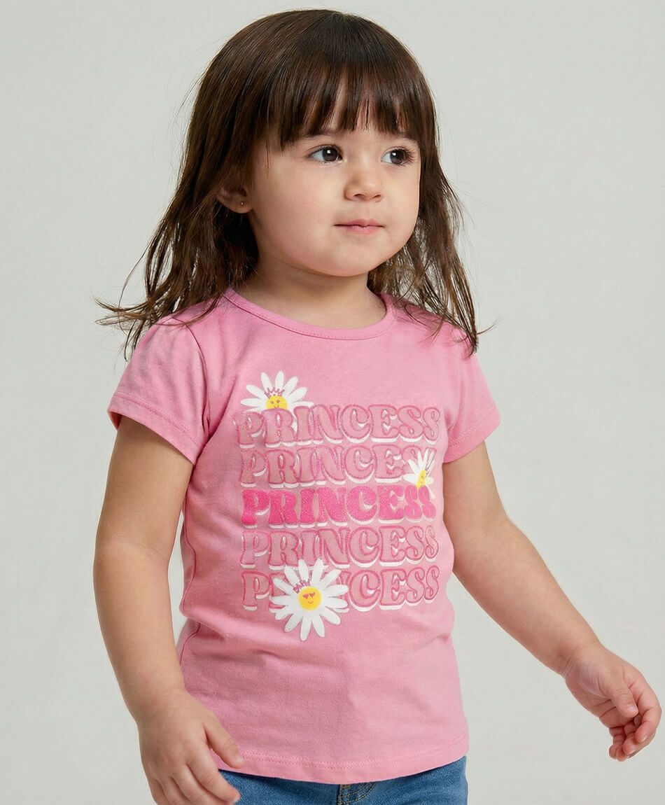 Polera beb&eacute; princess