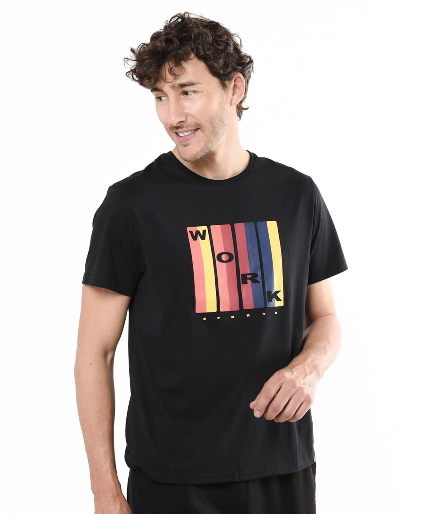 Polera deportiva hombre work Polera deportiva hombre work