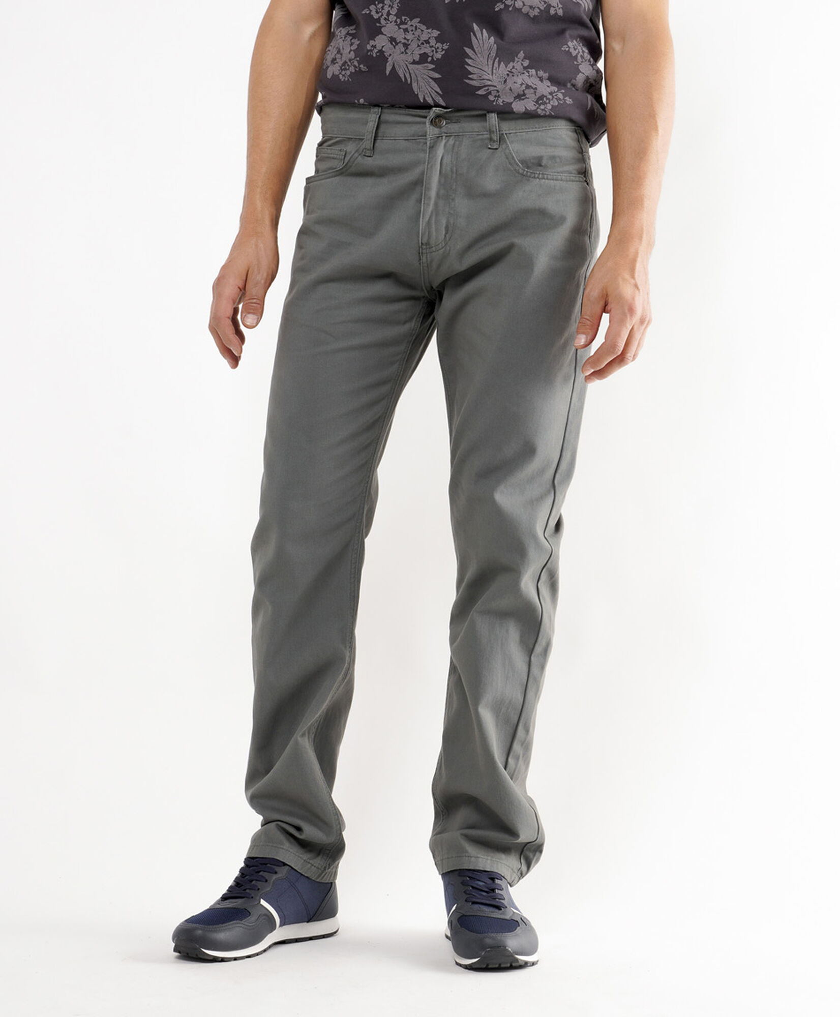 Pantalón hombre básico liso Pantalón hombre básico liso