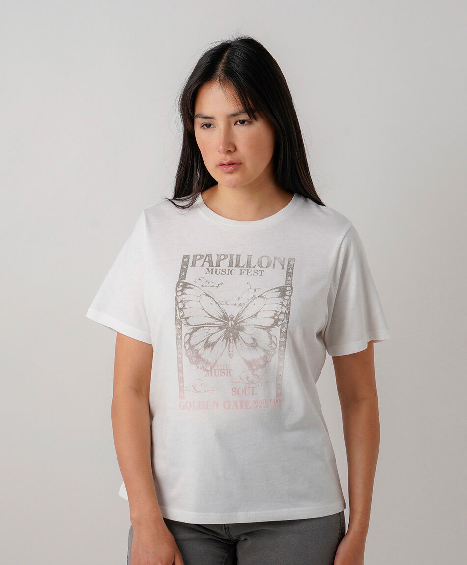 Polera mujer music fest