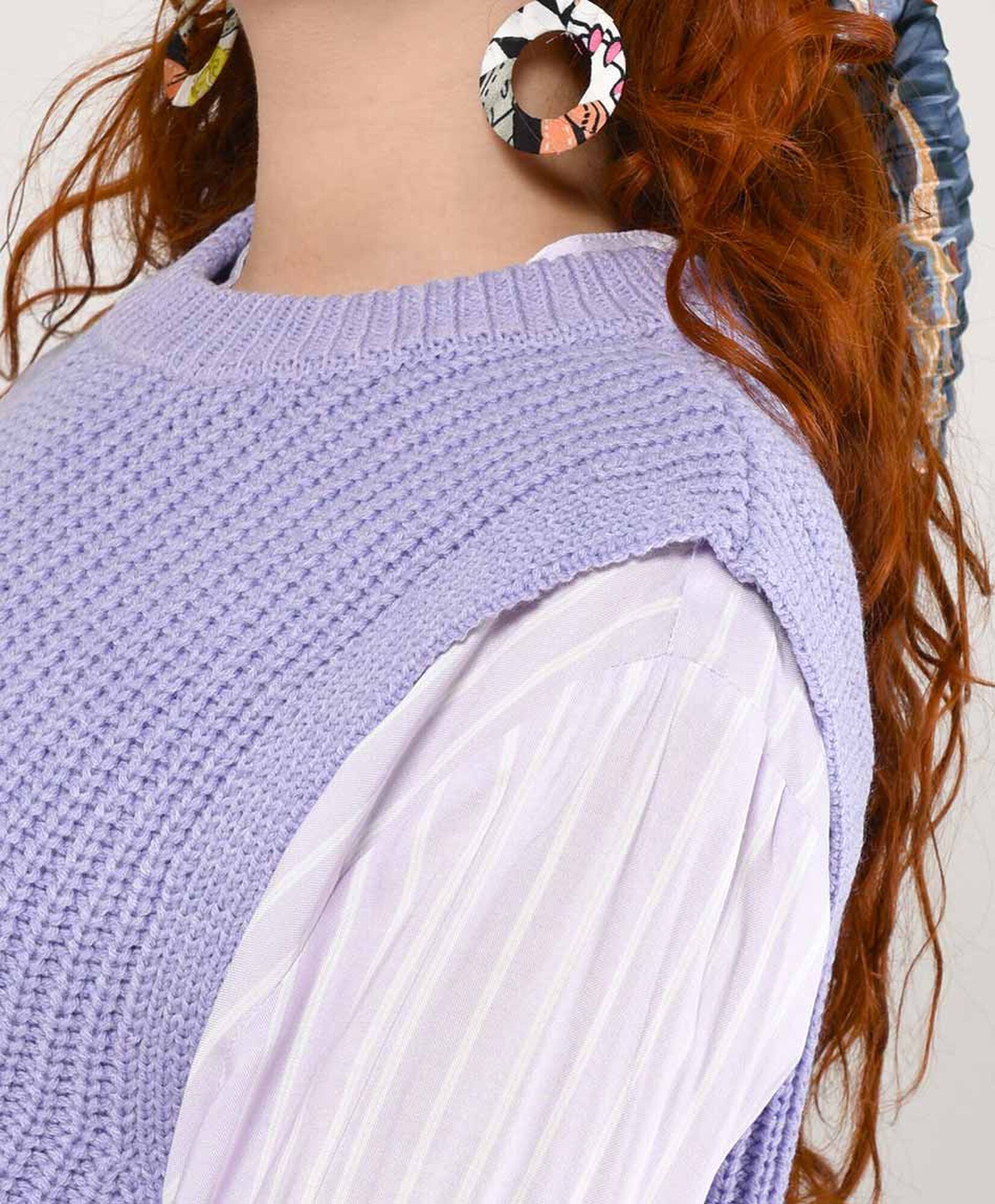 Sweater mujer sin mangas Sweater mujer sin mangas