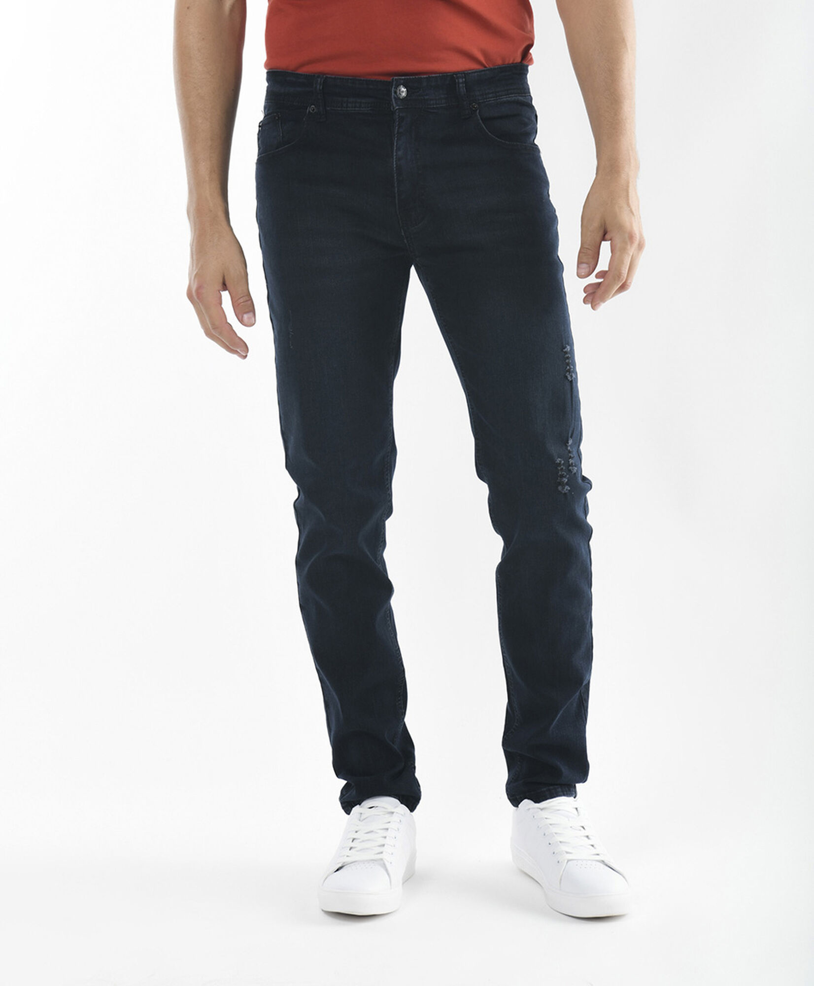 Jeans hombre rasgados mini skinny fit Jeans hombre rasgados mini skinny fit