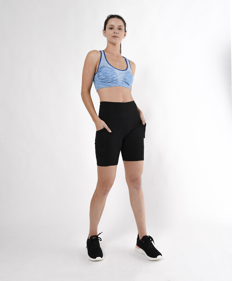 Short deportivo mujer pretina ancha