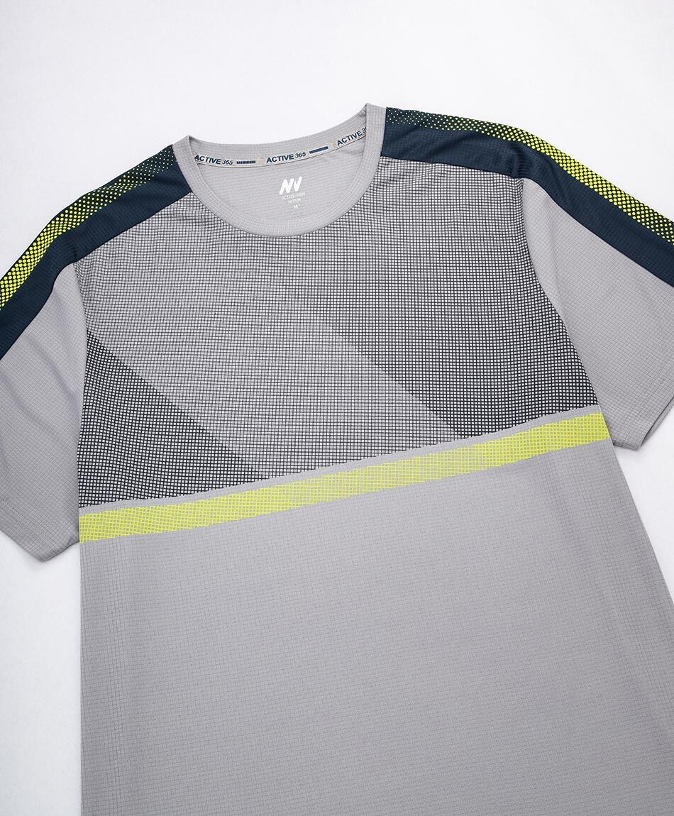 Polera deportiva hombre dise&ntilde;o mix