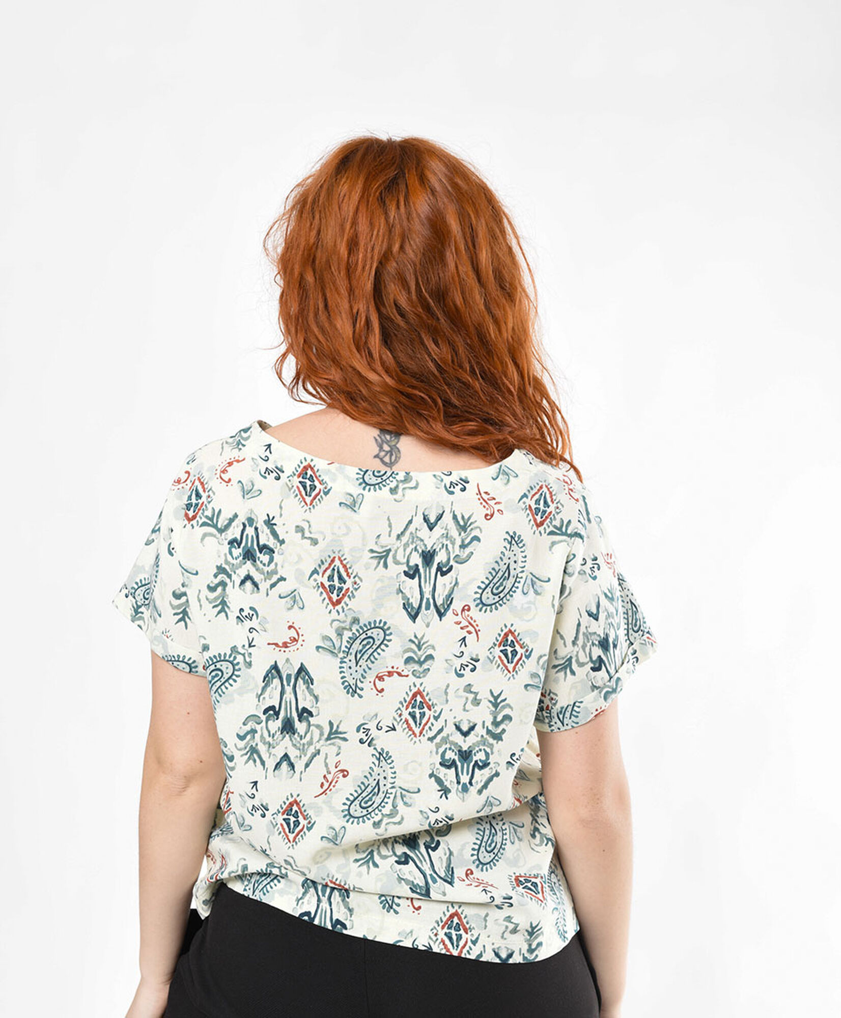 Blusa mujer estampada Blusa mujer estampada
