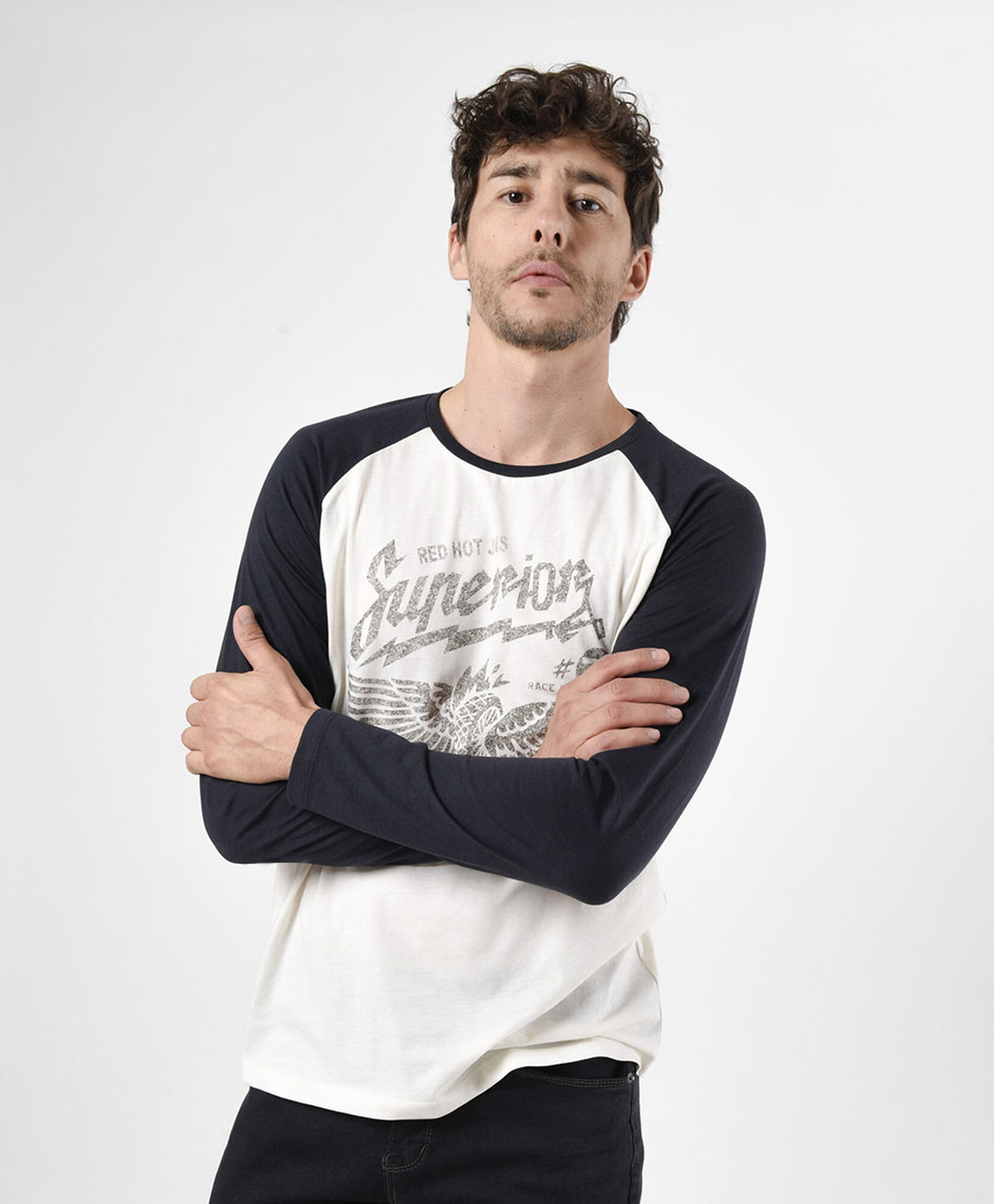 Polera hombre manga larga Polera hombre manga larga
