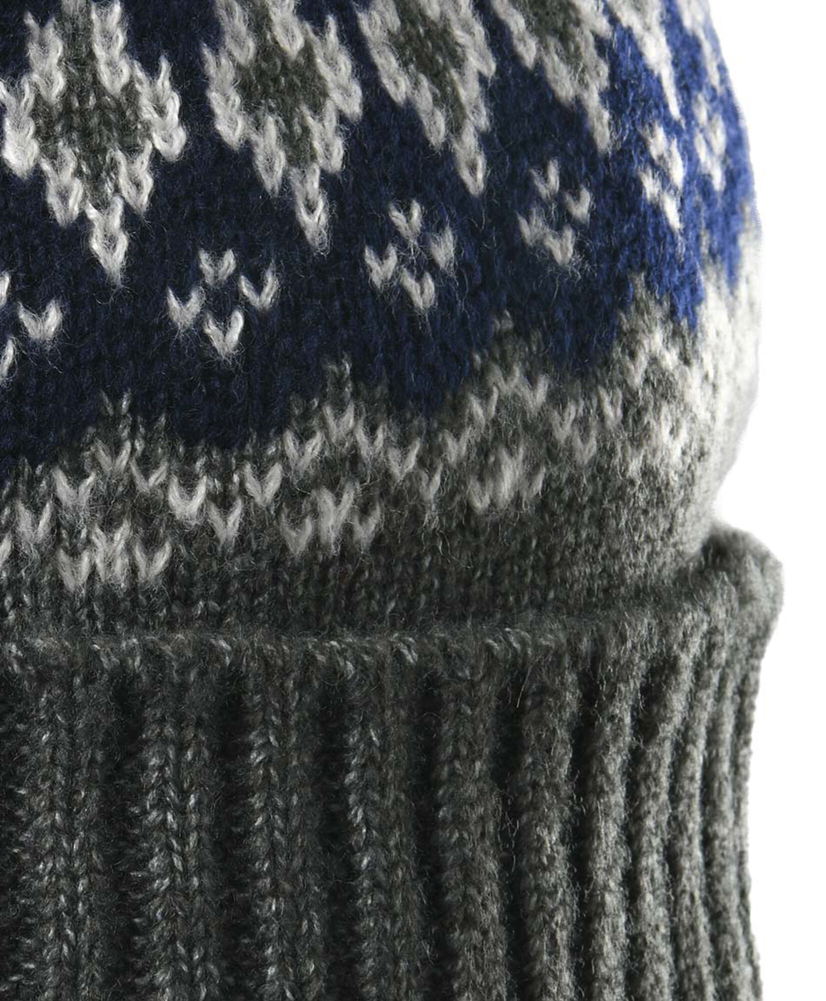 Gorro hombre tejido nórdico Gorro hombre tejido nórdico
