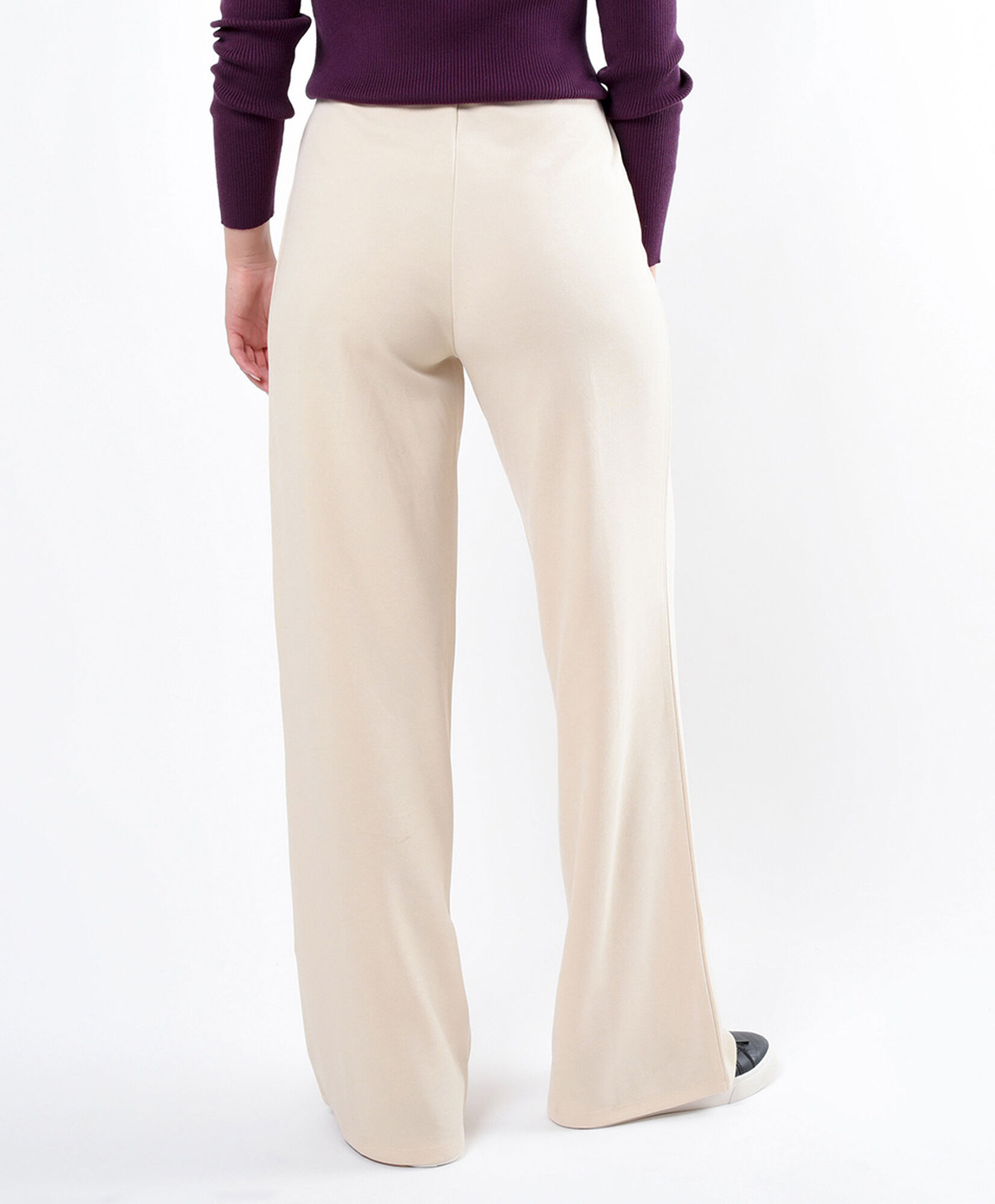 Pantalón mujer costuras wide Pantalón mujer costuras wide