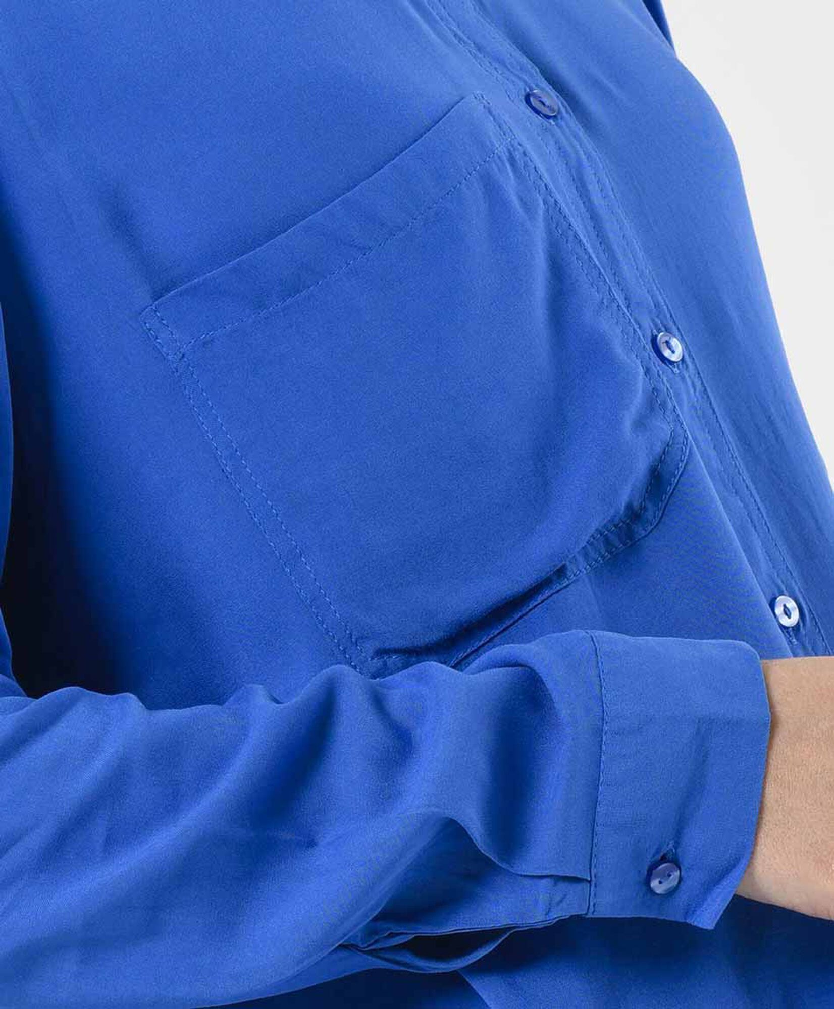 Blusa mujer bolsillo extra larga Blusa mujer bolsillo extra larga