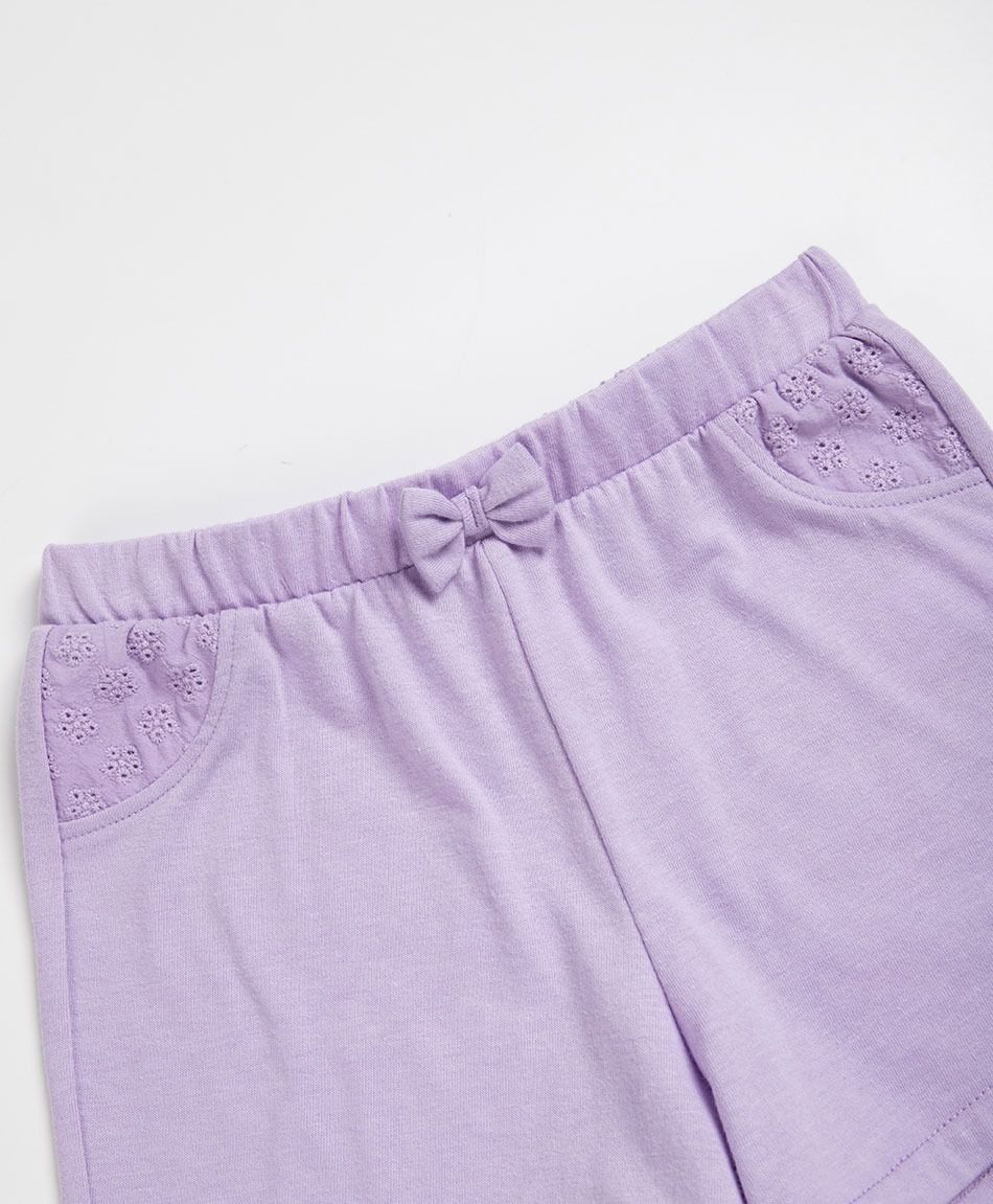 Short ni&ntilde;a broderie