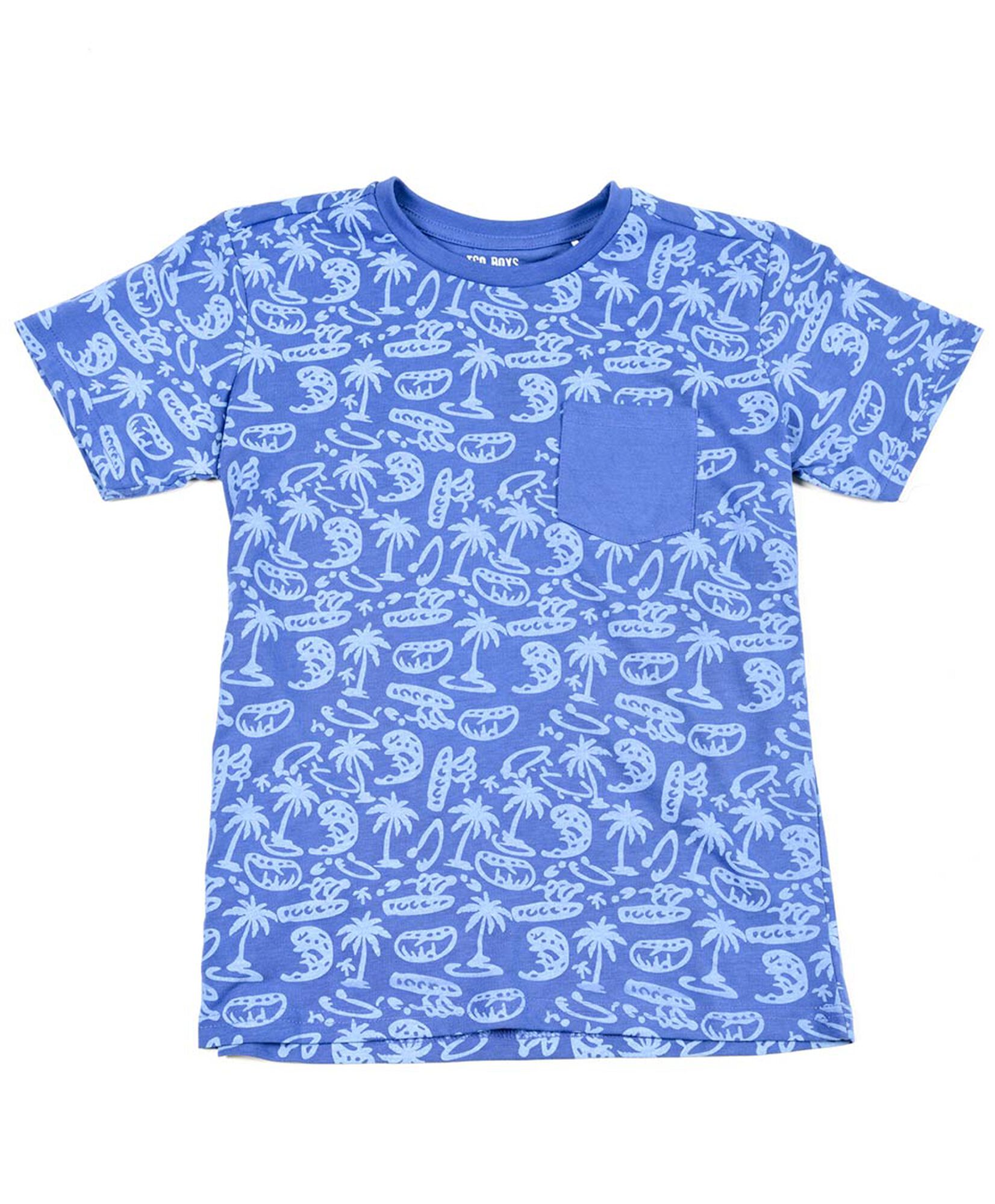 Polera niño hawaii bolsillo Polera niño hawaii bolsillo