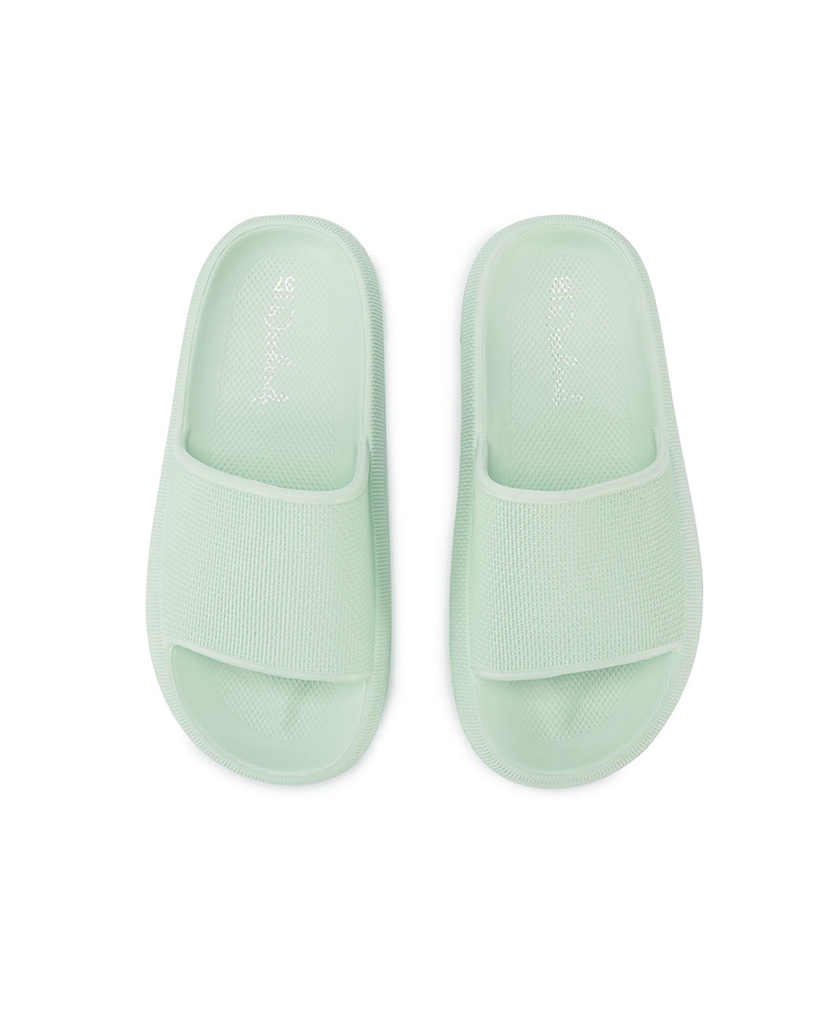 Sandalia mujer textura menta Sandalia mujer textura menta