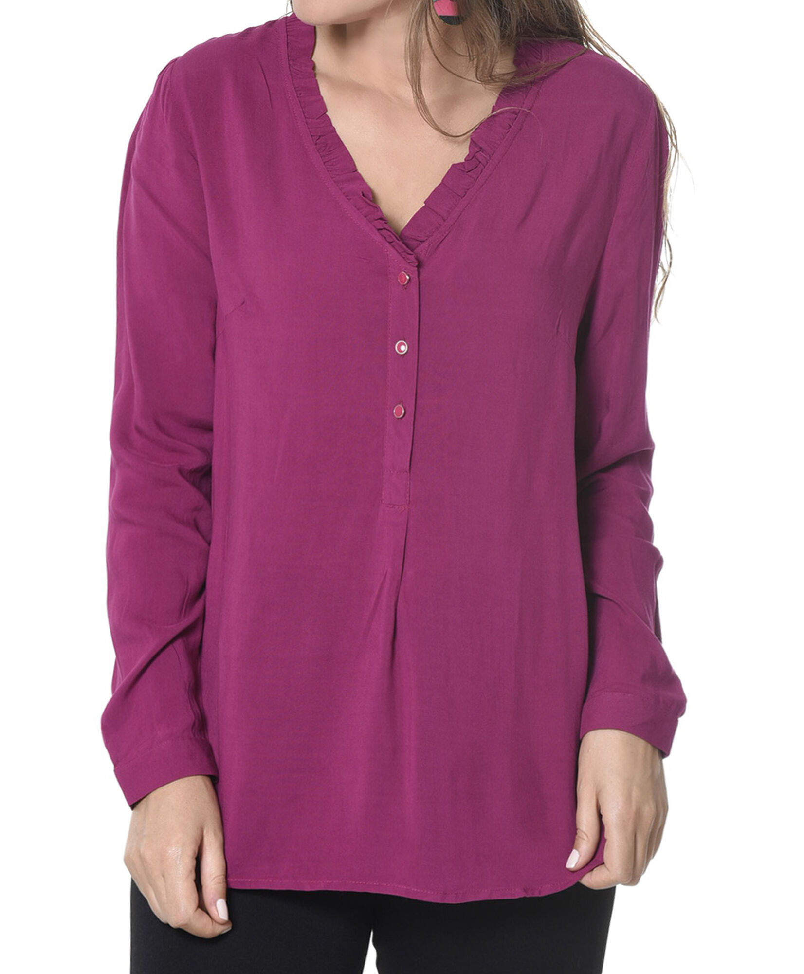 Blusa cuello vuelitos Blusa cuello vuelitos