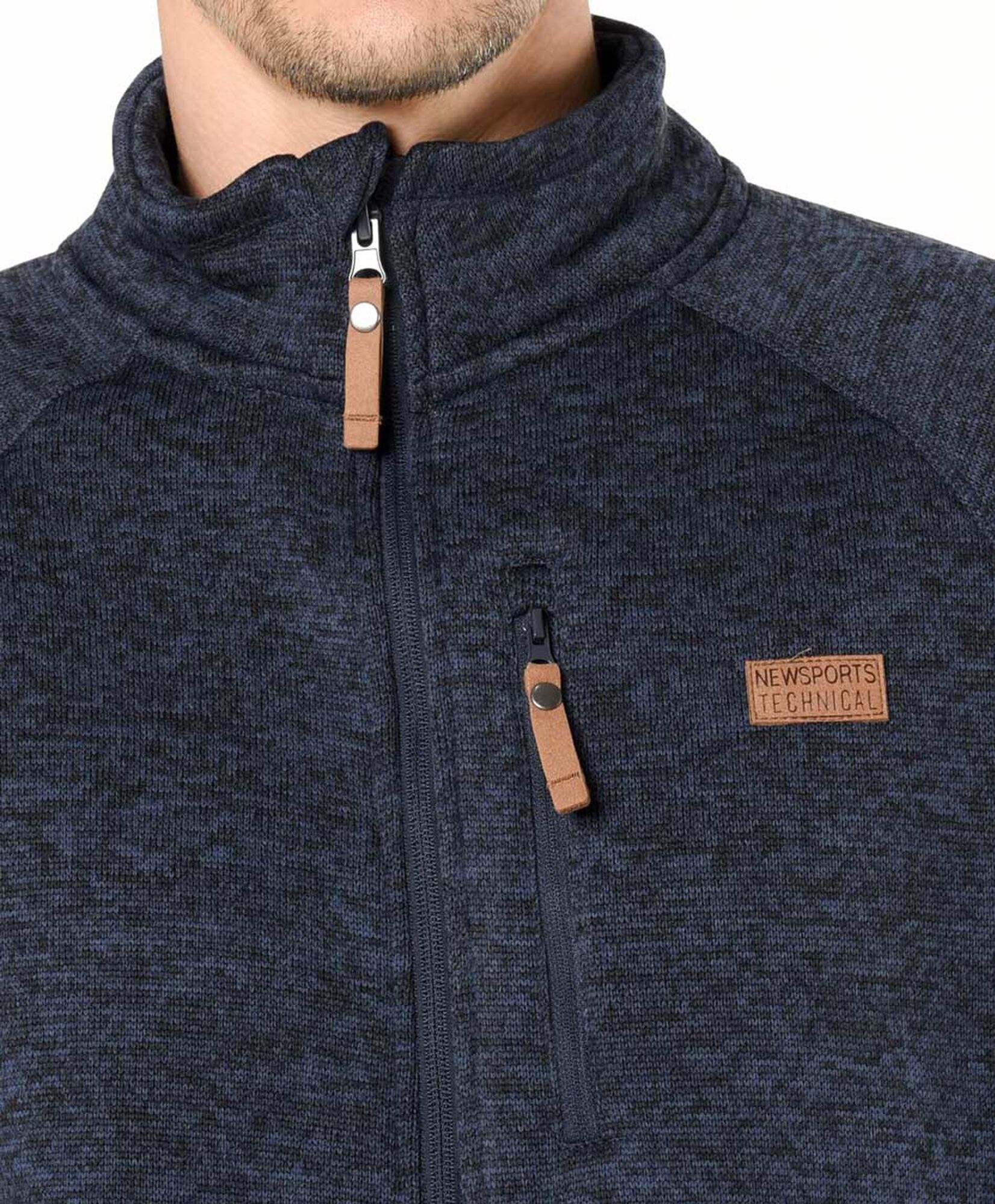 Chaqueta deportiva hombre polar mix Chaqueta deportiva hombre polar mix