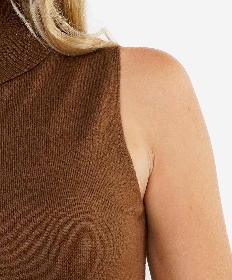 Sweater mujer sin mangas