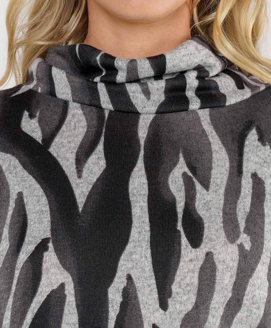 Vestido mujer comfy animal print